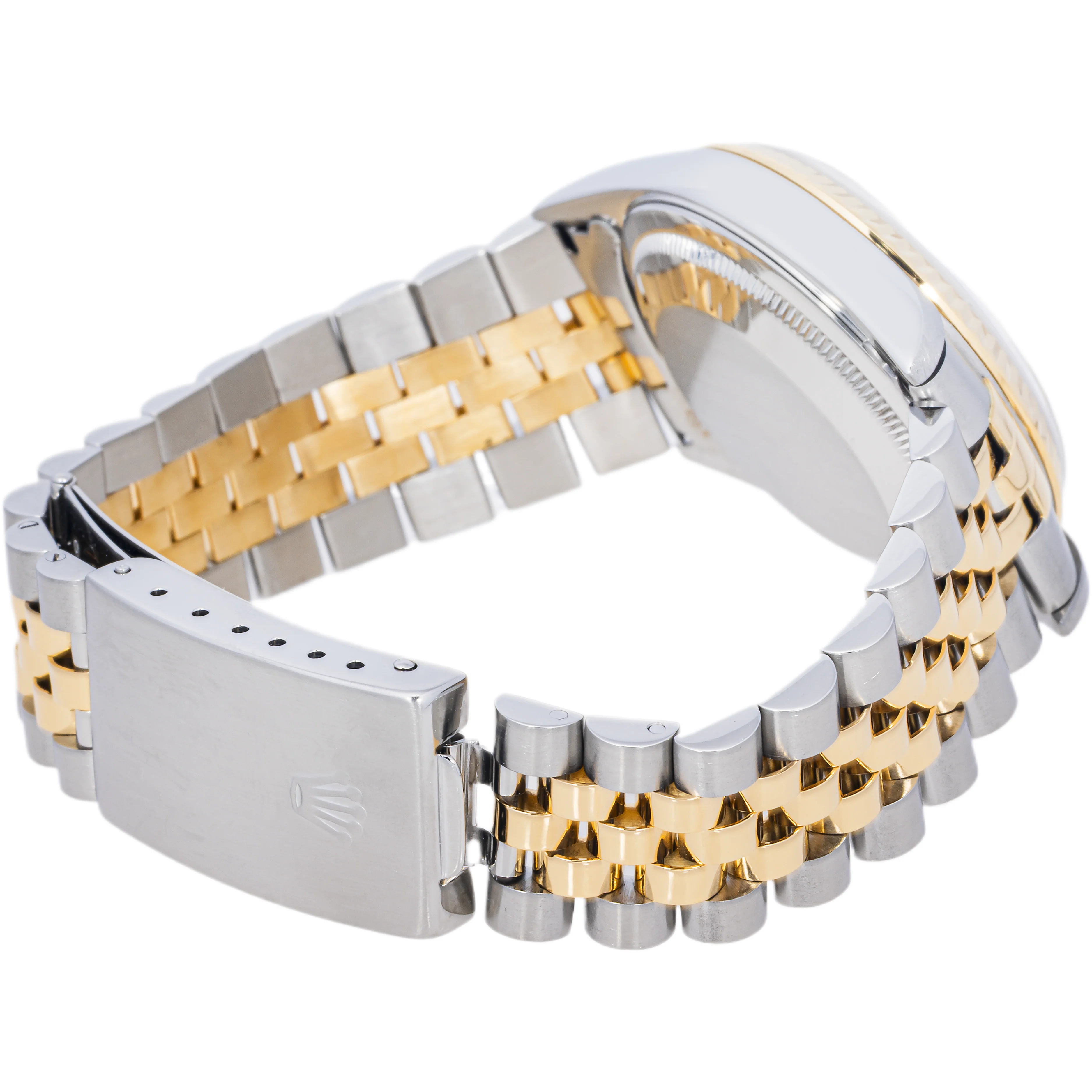 Rolex 16233 Datejust 36 mm Fluted Bezel Champagne Diamond Dial Jubilee Bracelet Box 1994 - Image 6