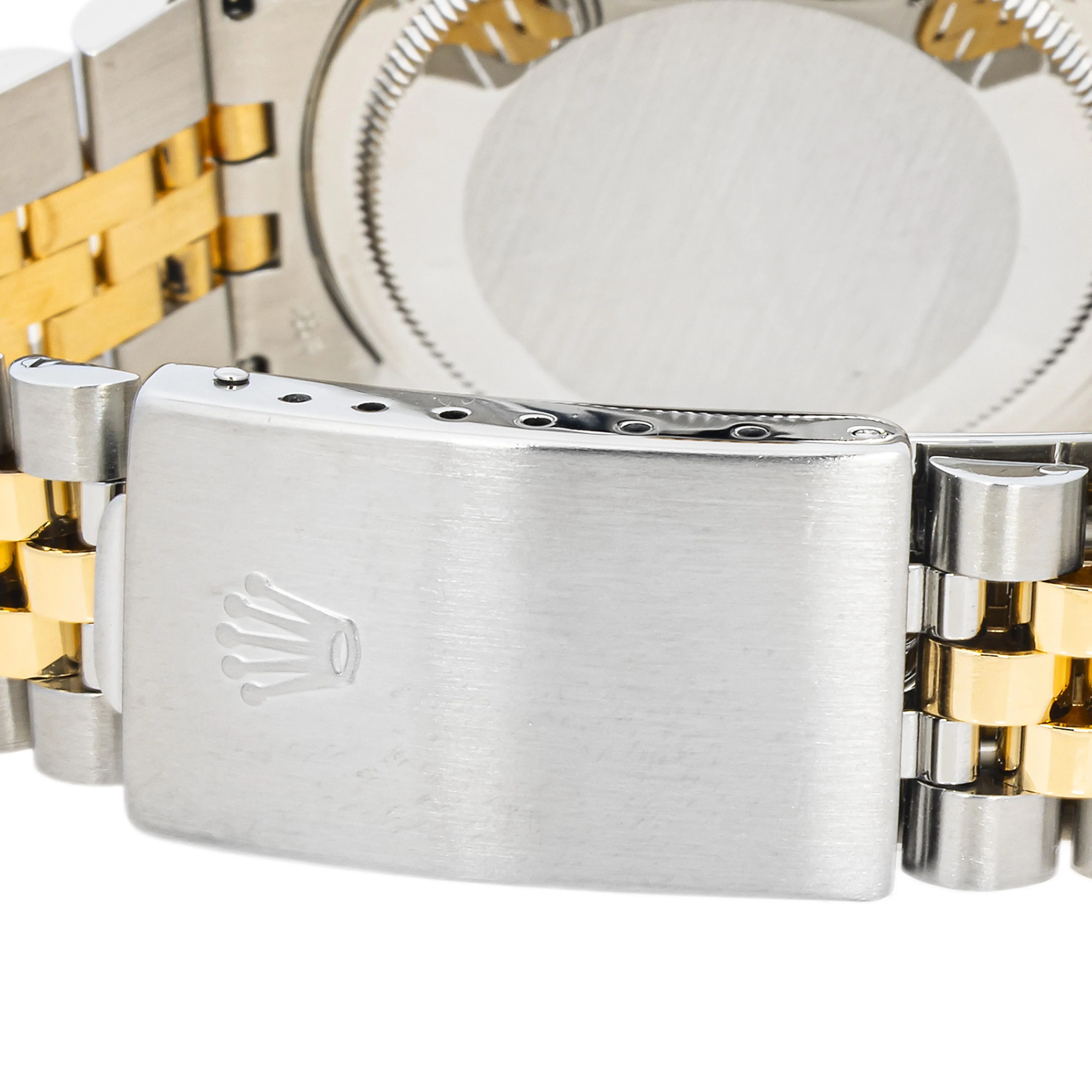 Rolex 16233 Datejust 36 mm Fluted Bezel Champagne Diamond Dial Jubilee Bracelet Box 1994 - Image 7