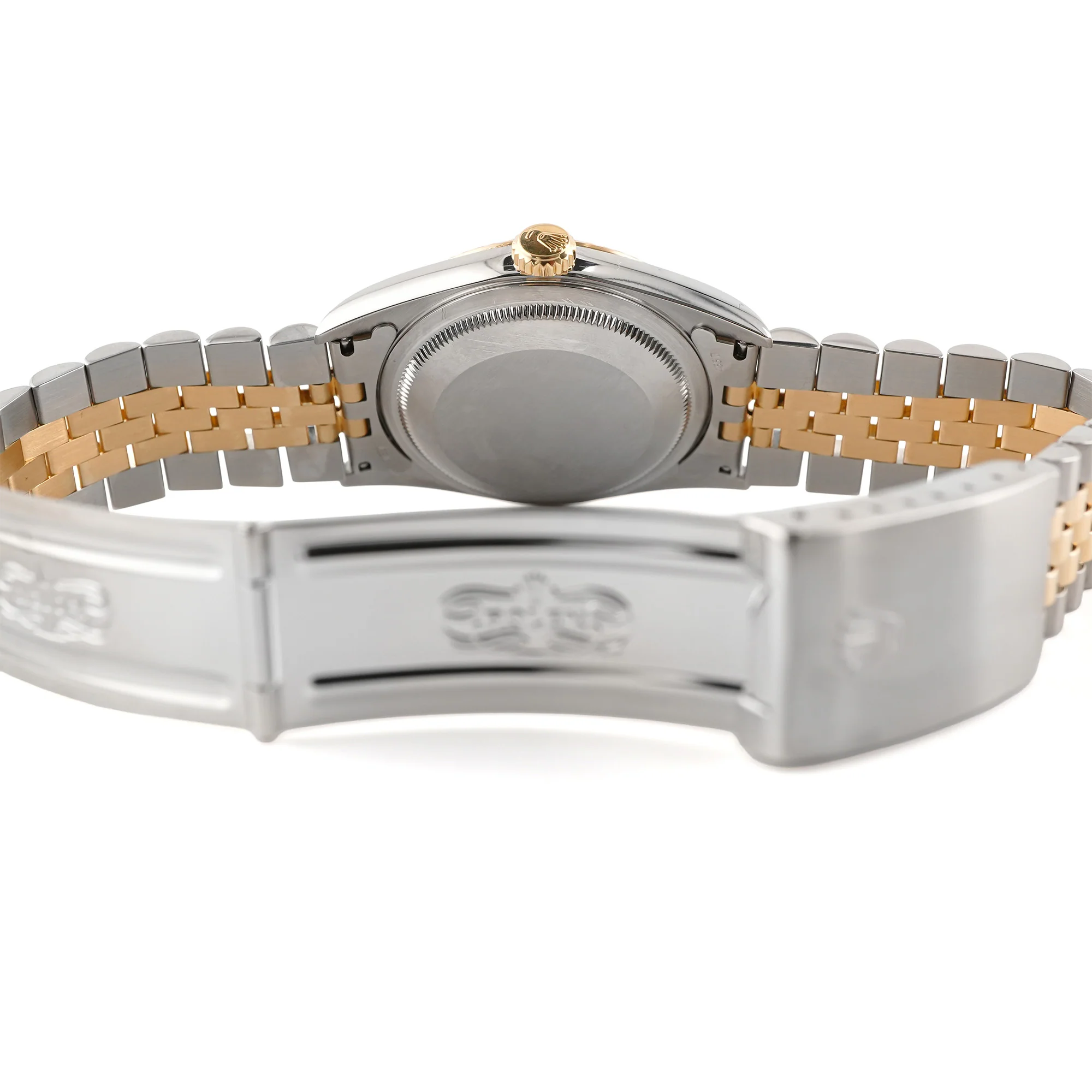Rolex 16233 Datejust 36 mm Fluted Bezel Champagne Index Dial Jubilee Bracelet Box and Papers 1996 - Image 9