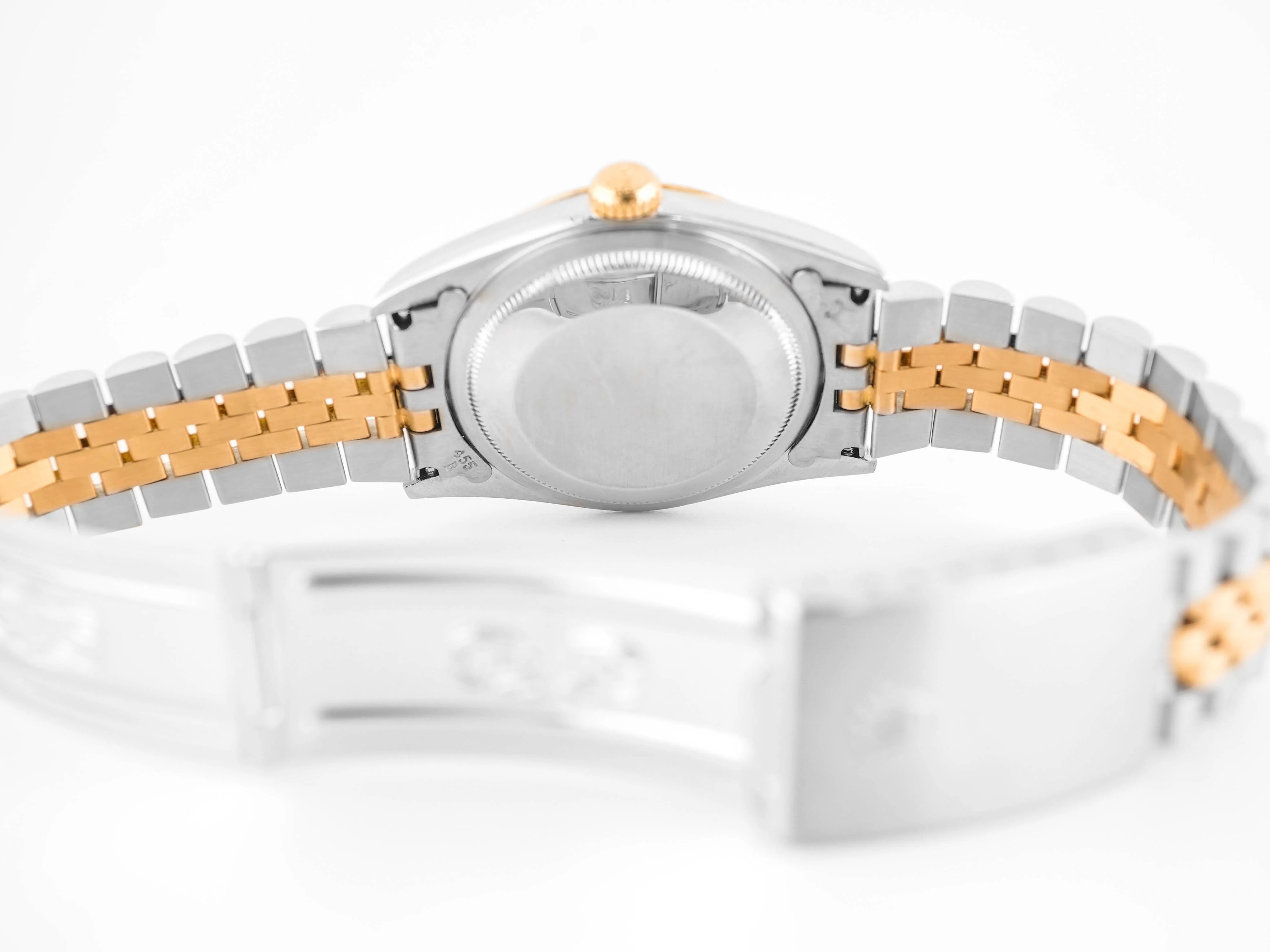 Rolex 16233 Datejust 36 mm Fluted Bezel Champagne Diamond Dial Jubilee Bracelet Box 1994 - Image 10