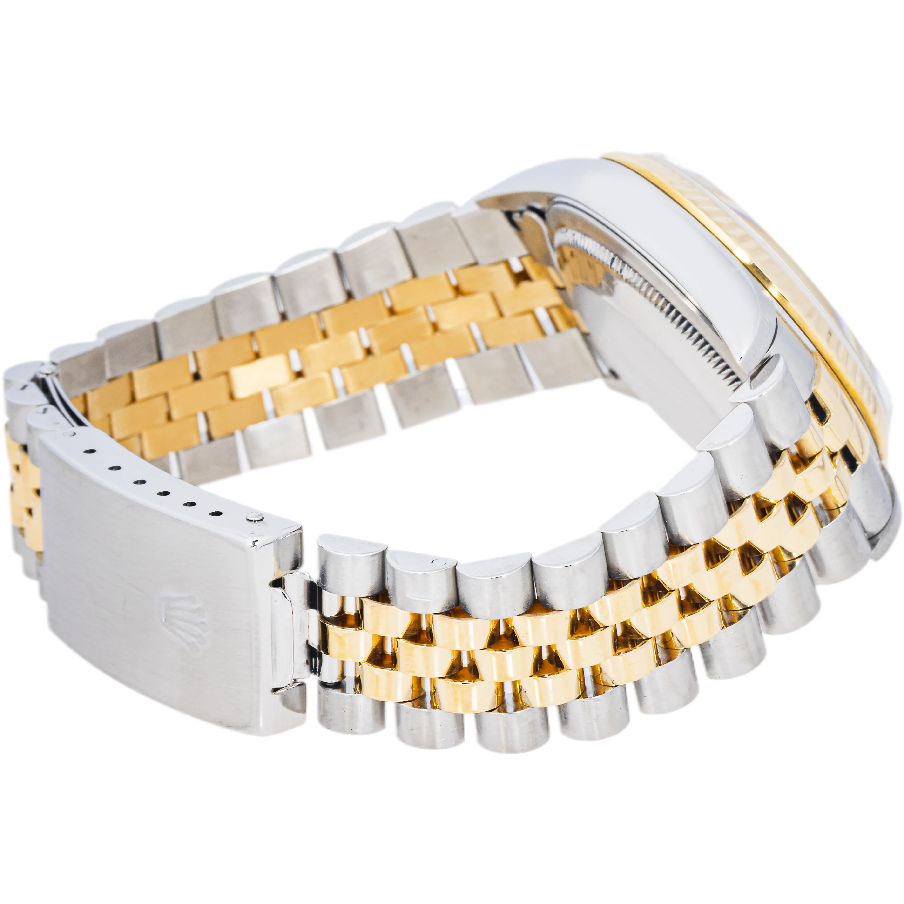 Rolex Datejust 36mm 16233 Fluted Bezel Champagne Dial Jubilee Bracelet Box & Papers 1995 - Image 6