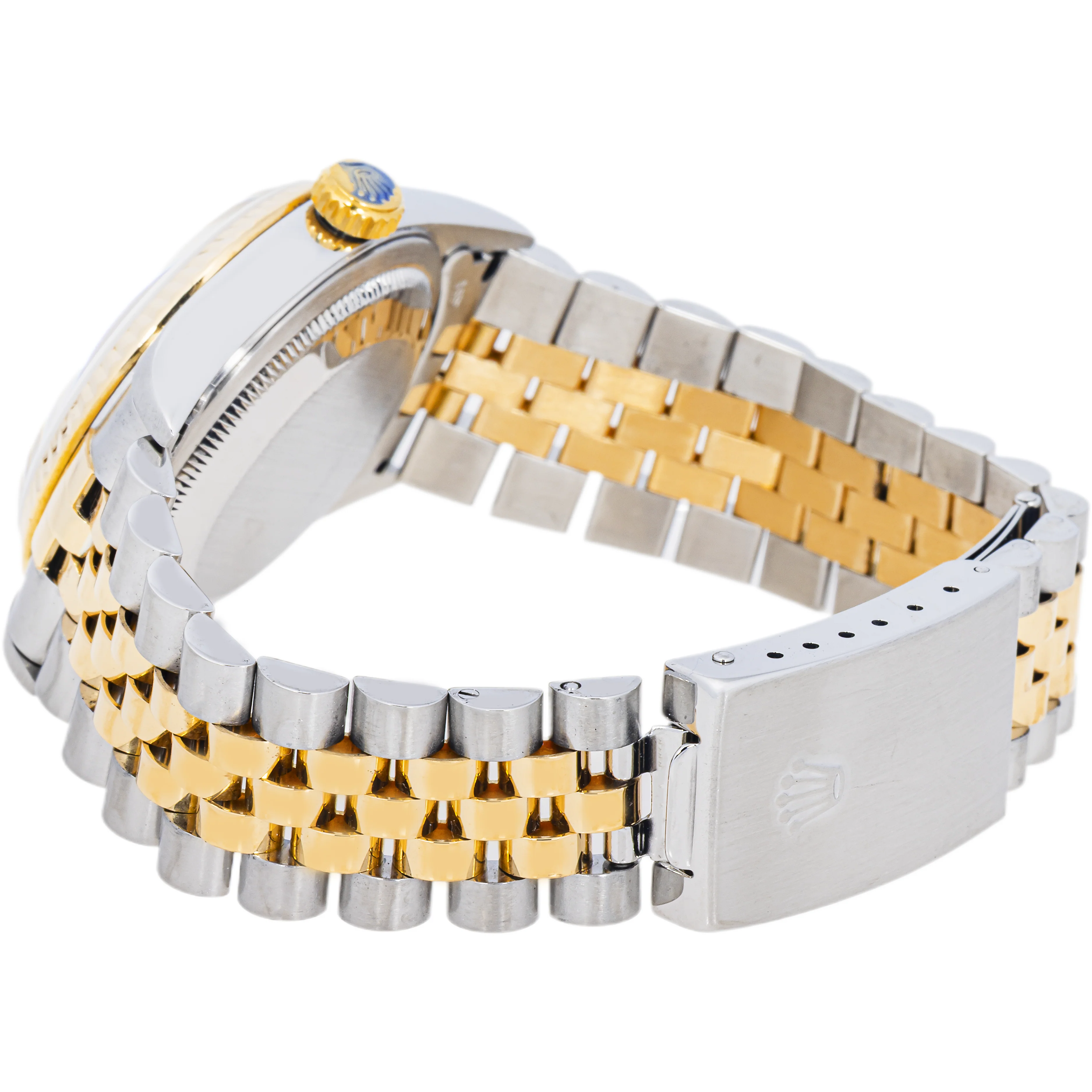Rolex Datejust 36mm 16233 Fluted Bezel Champagne Dial Jubilee Bracelet Box & Papers 1995 - Image 7