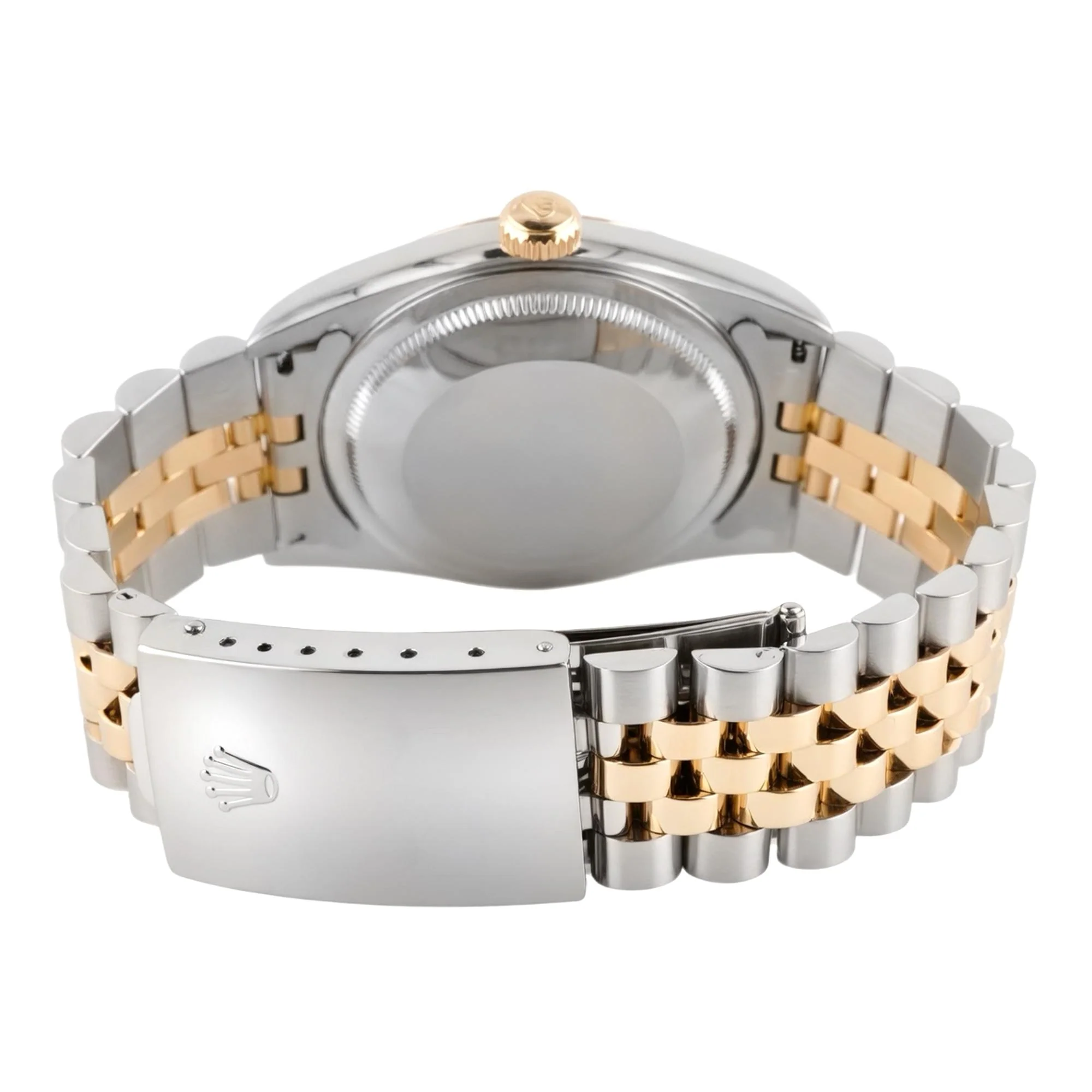 Rolex 16233 Datejust 36 mm Fluted Bezel Jubilee Champagne Diamond Dial Jubilee Bracelet Box 1997 - Image 3