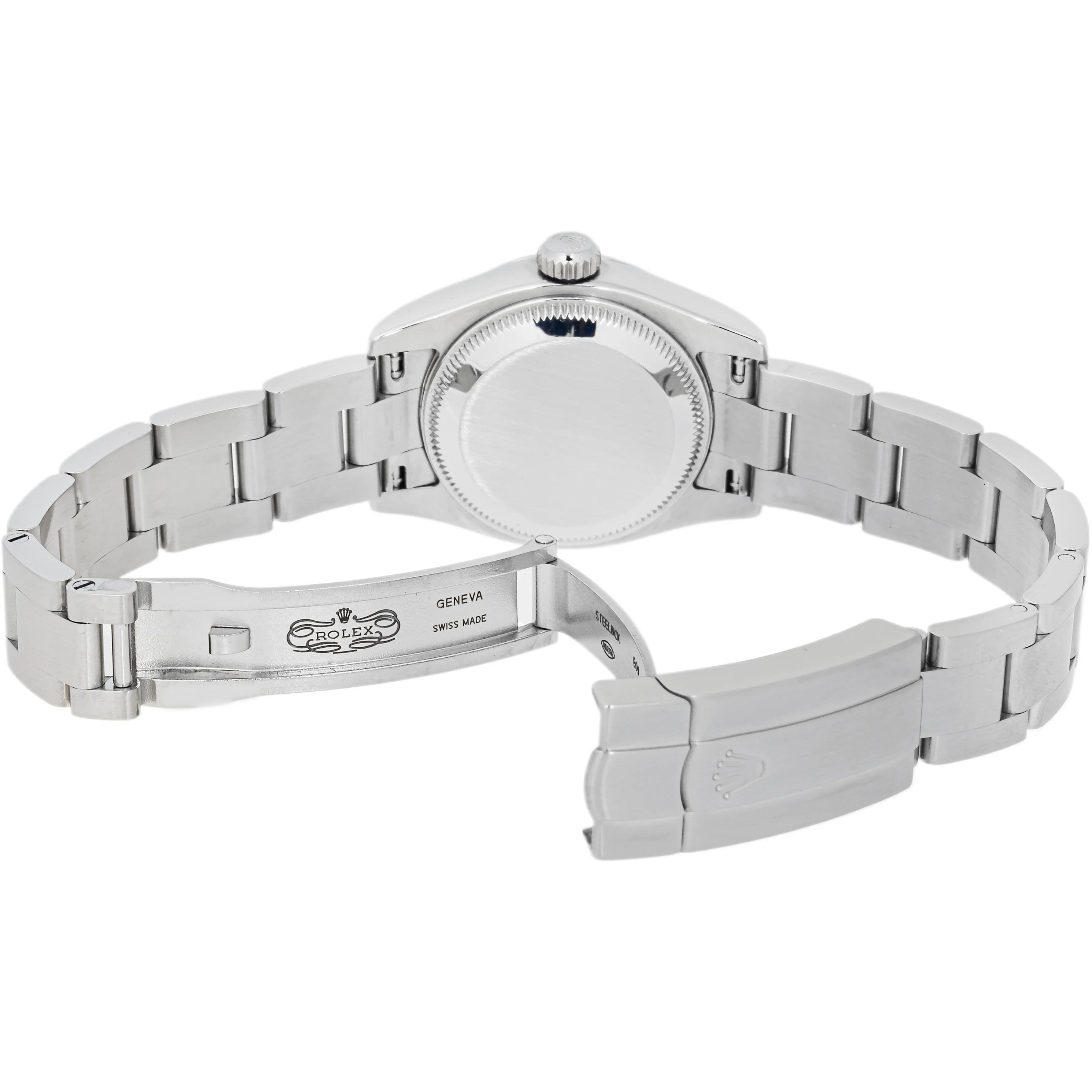 Rolex 176200 Oyster Perpetual Lady 26mm Silver Dial Oyster Bracelet Box and CPO 2026 - Image 5