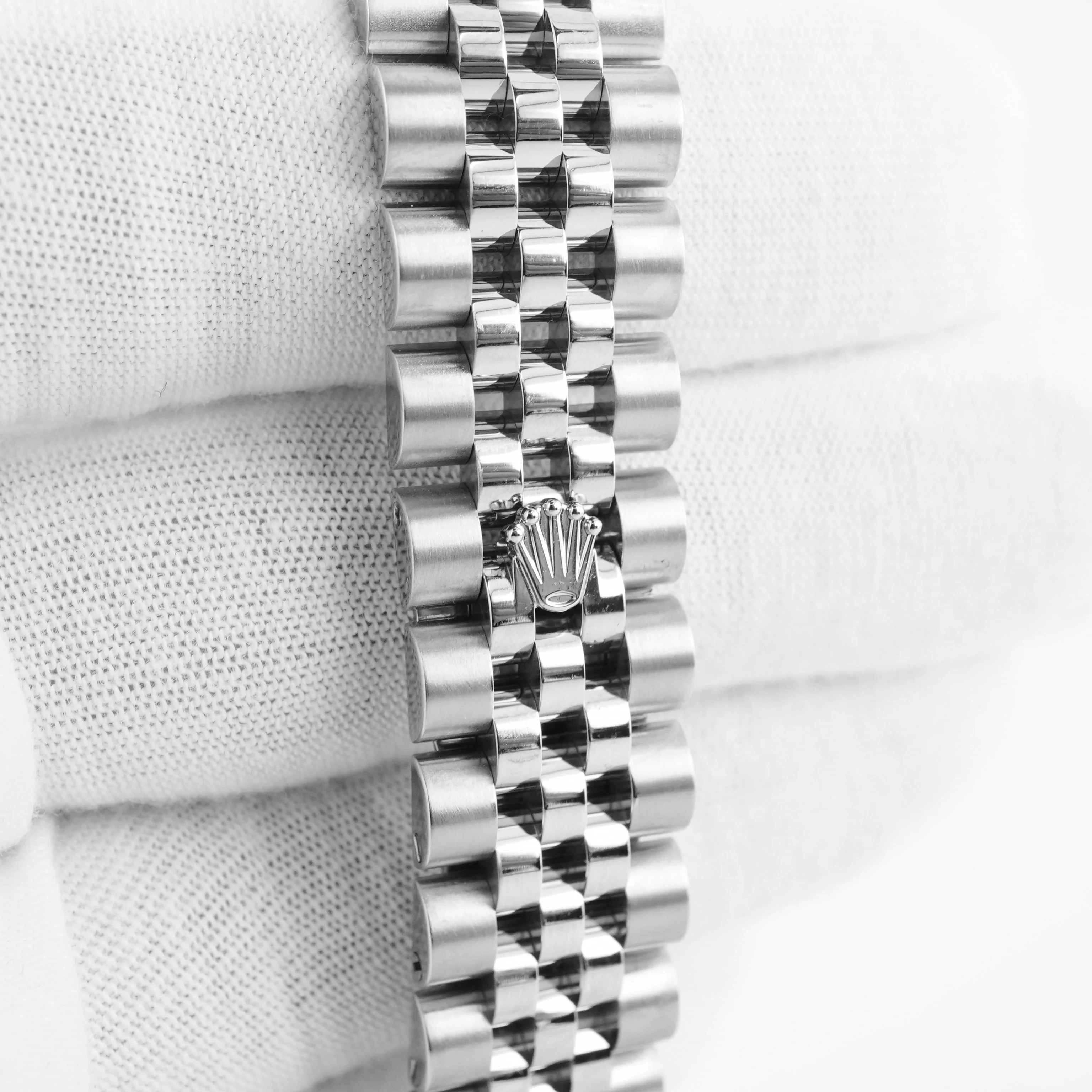 Rolex 178274 Datejust 31 mm Fluted Bezel Black Index Dial Jubilee Bracelet Box and Papers 2015 - Image 5