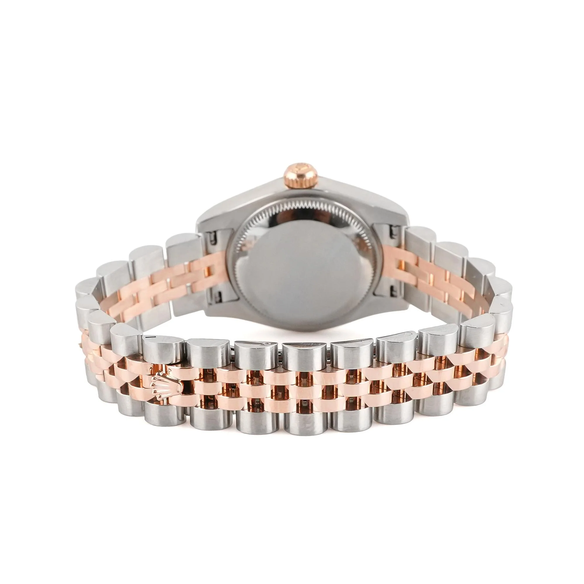 Rolex 179171 Lady-Datejust 26 mm 18k Rose Gold Pink Index Dial Jubilee Bracelet Box and Papers 2012 - Image 4