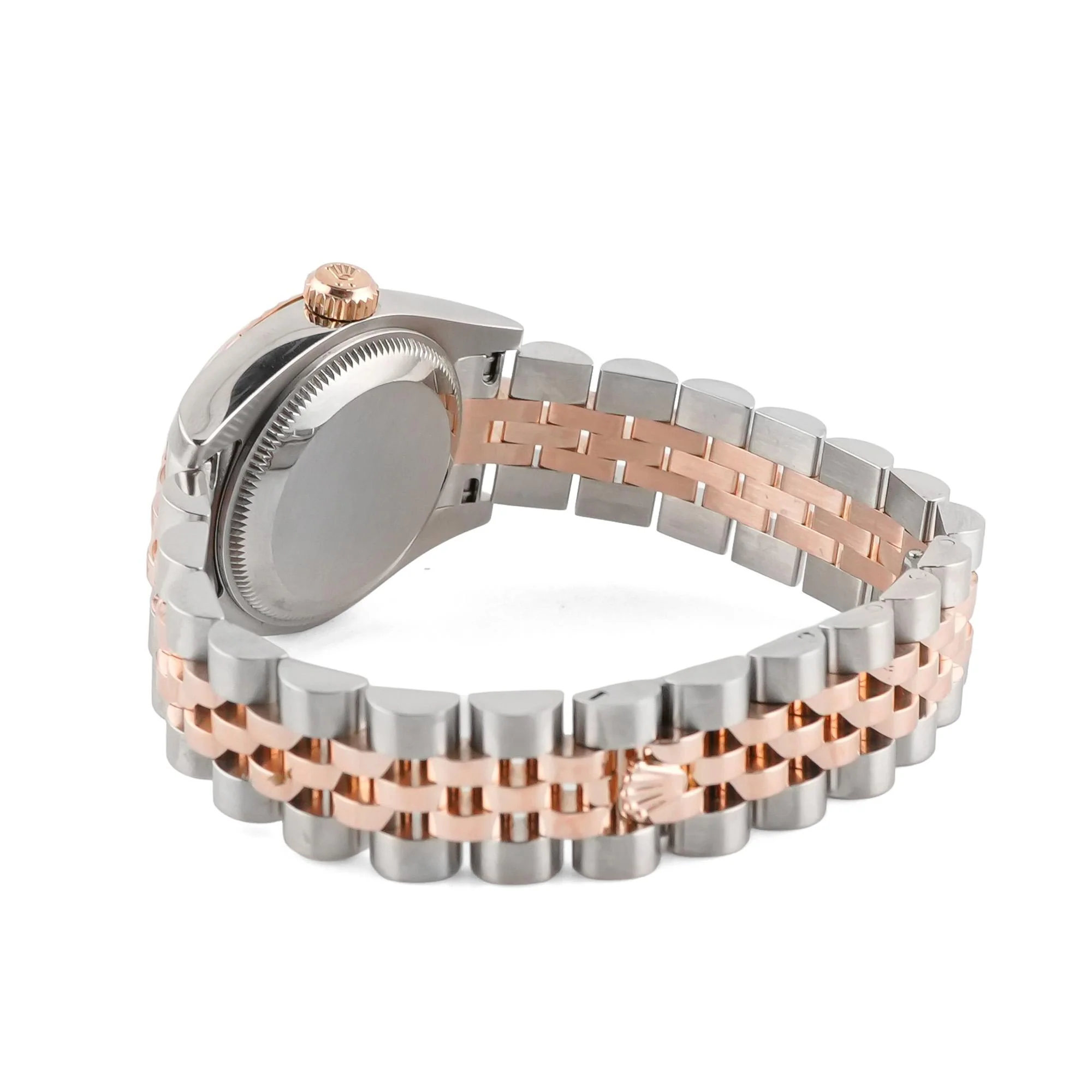 Rolex 179171 Lady-Datejust 26 mm 18k Rose Gold Pink Index Dial Jubilee Bracelet Box and Papers 2012 - Image 5