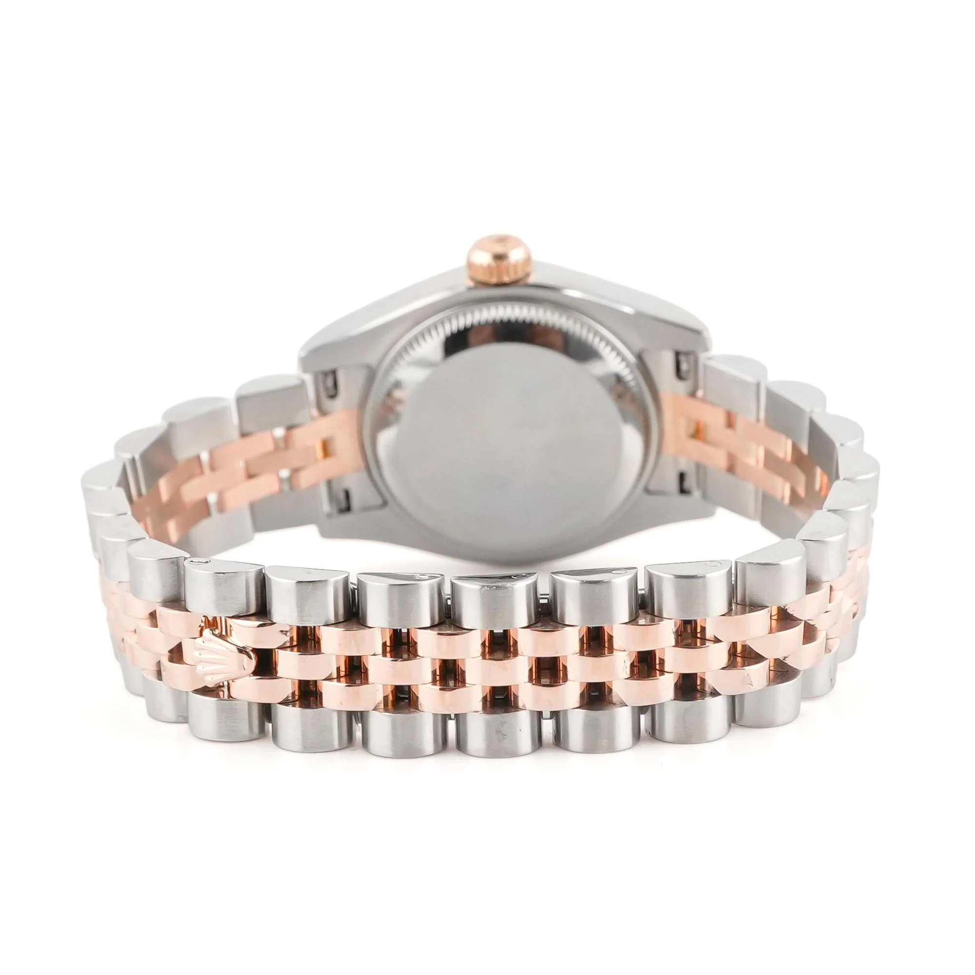 Rolex 179171 Lady-Datejust 26 mm Fluted Bezel Silver Dial Jubilee Bracelet Box and Papers 2013 - Image 3