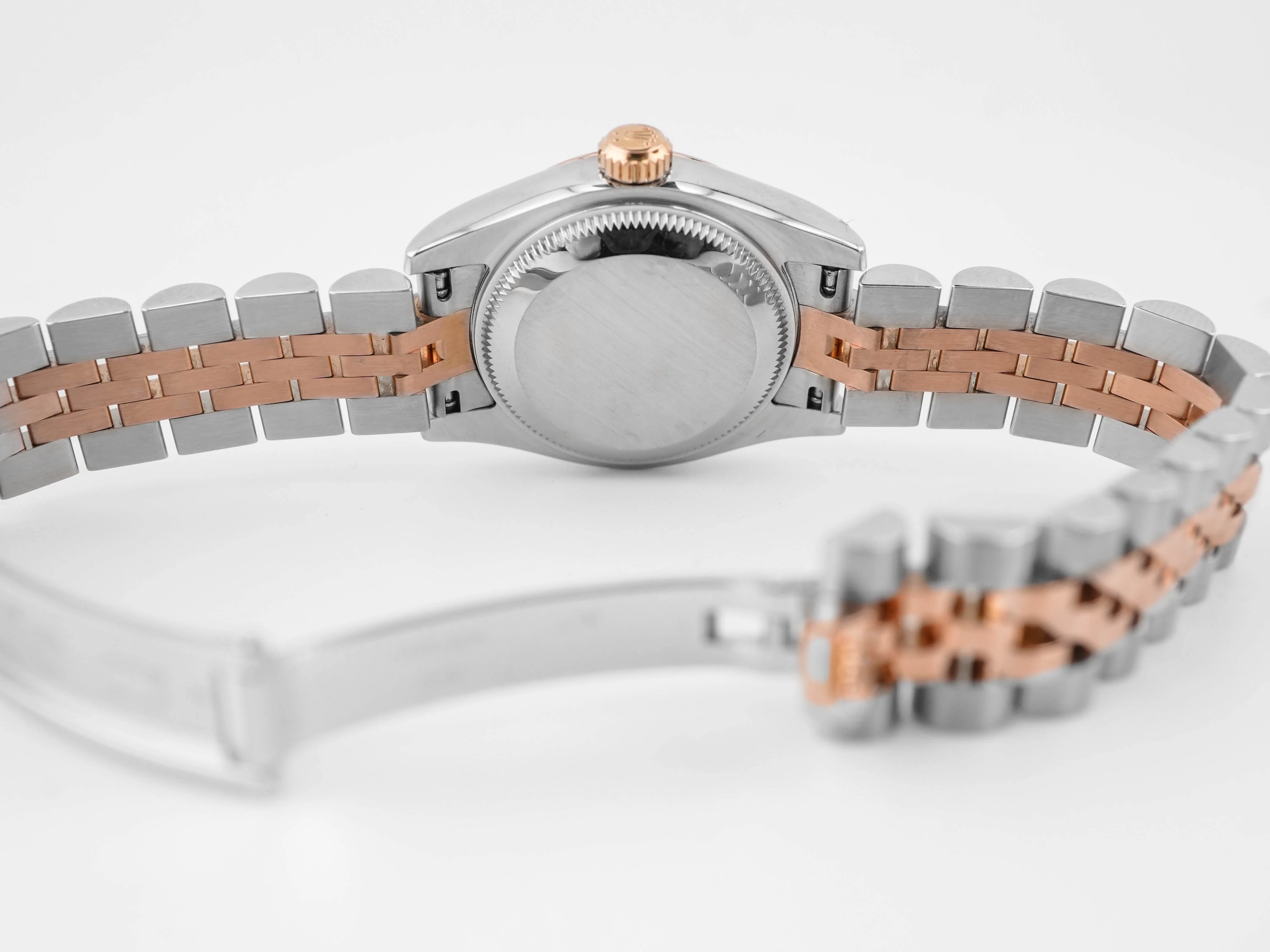 Rolex 179171 Lady-Datejust 26 mm Pink Jubilee Diamond Dial Jubilee Bracelet Box and Papers 2014 - Image 5
