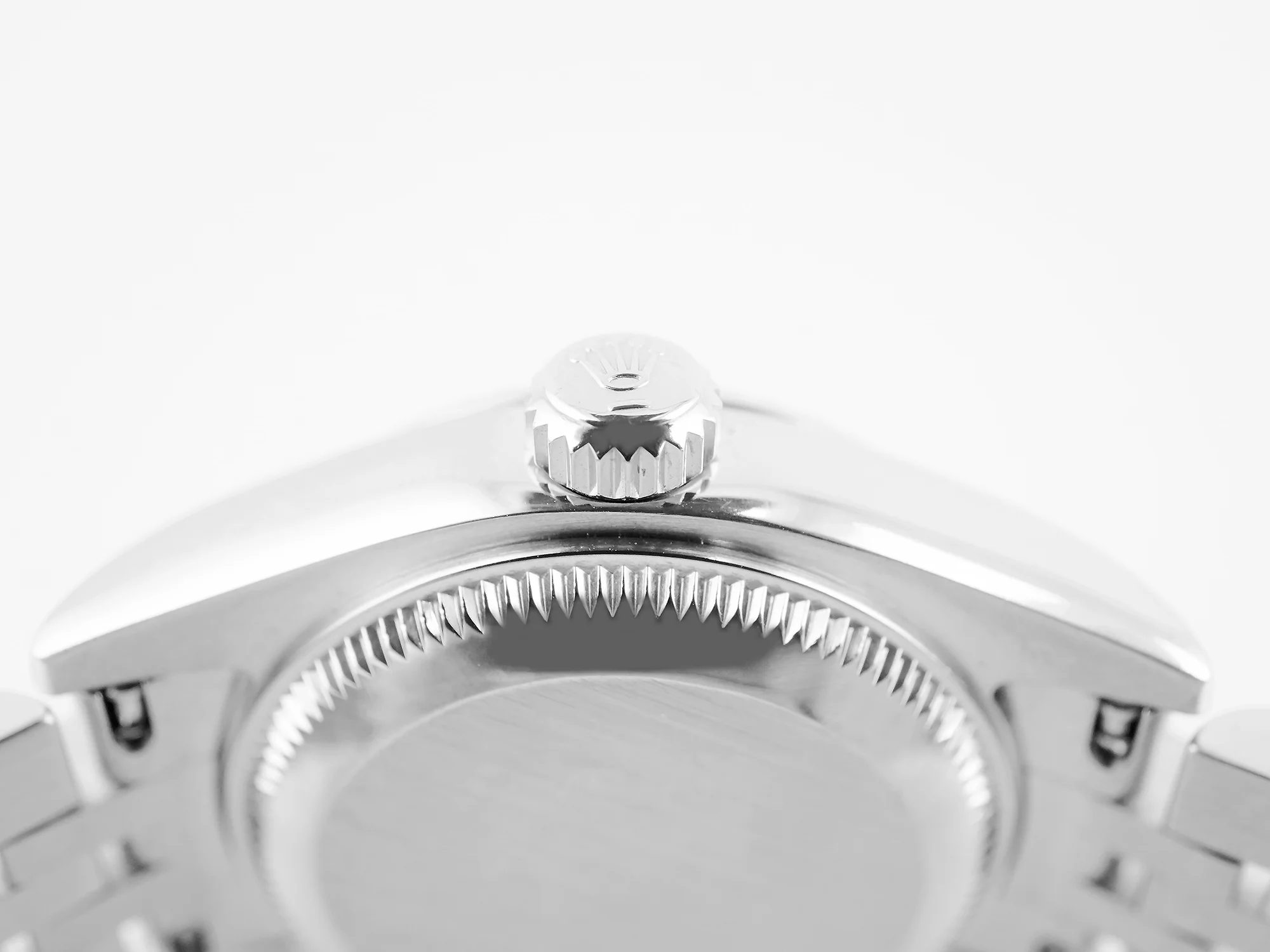 Rolex 179174 Lady-Datejust 26 mm MOP Diamond Dial Jubilee Bracelet Box and Papers 2010 - Image 7