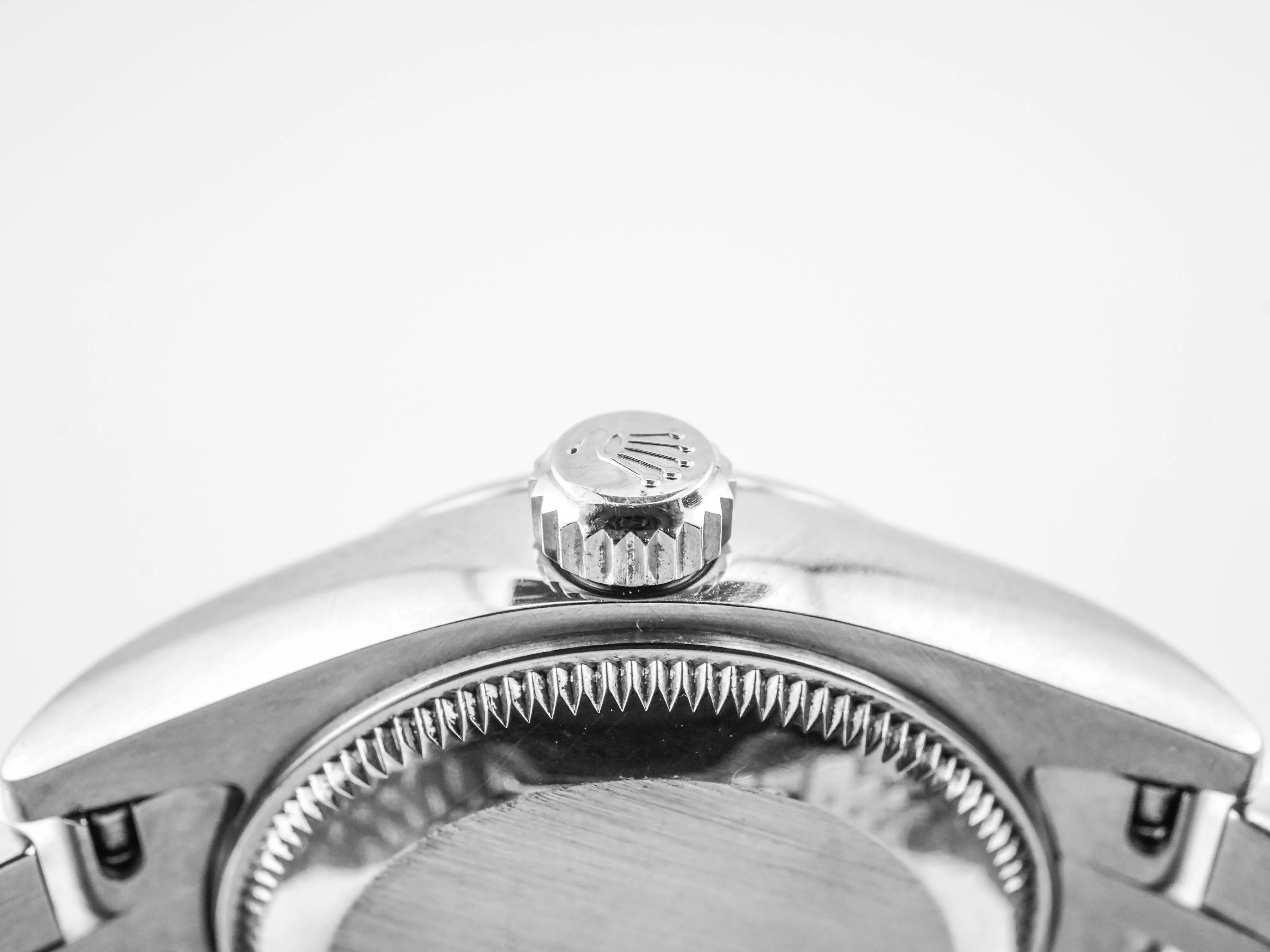 Rolex 179174 Lady-Datejust 26 mm Silver Diamond Dial Jubilee Bracelet Box and Papers 2012 - Image 7