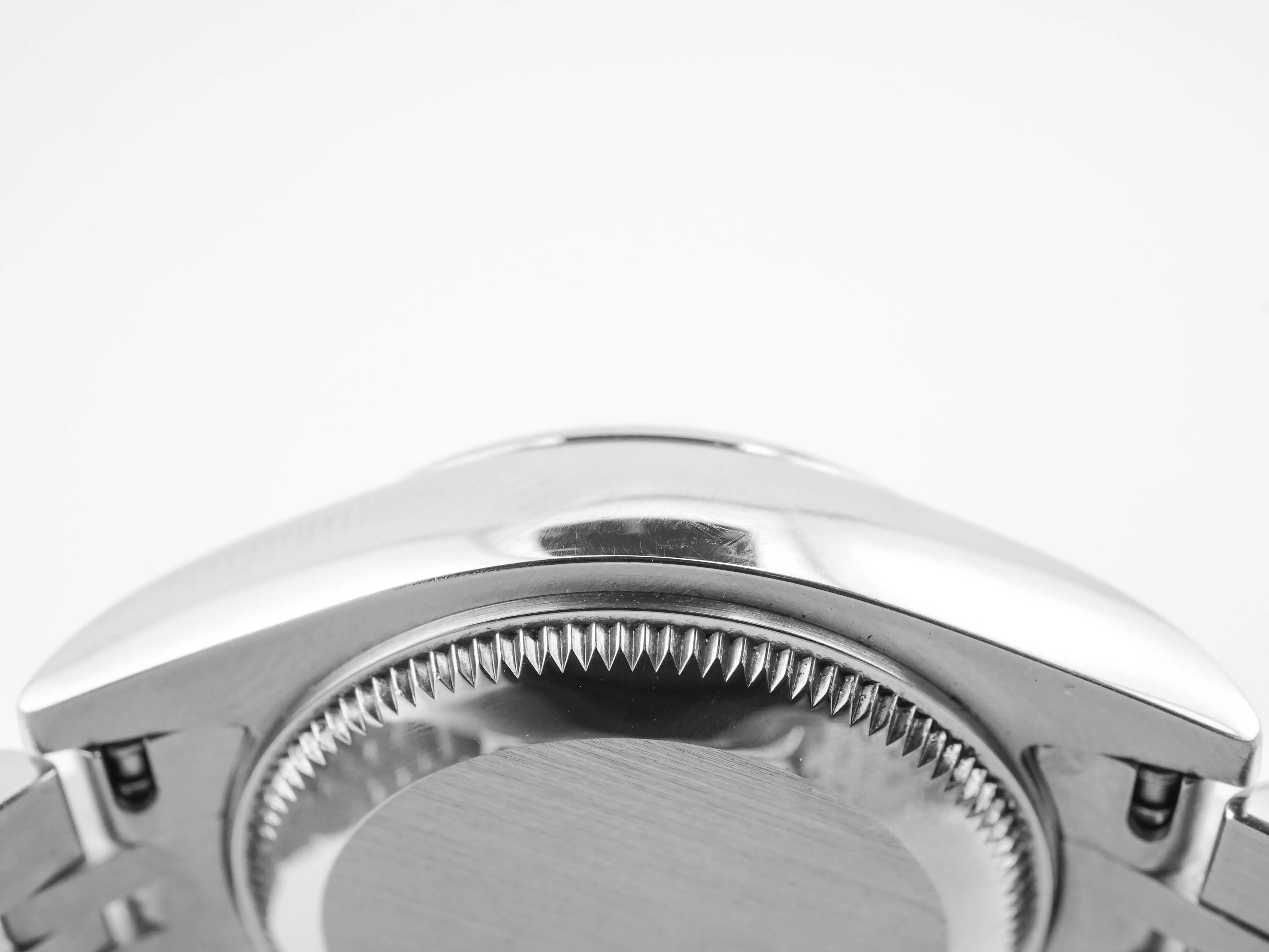 Rolex 179174 Lady-Datejust 26 mm Silver Diamond Dial Jubilee Bracelet Box and Papers 2012 - Image 8
