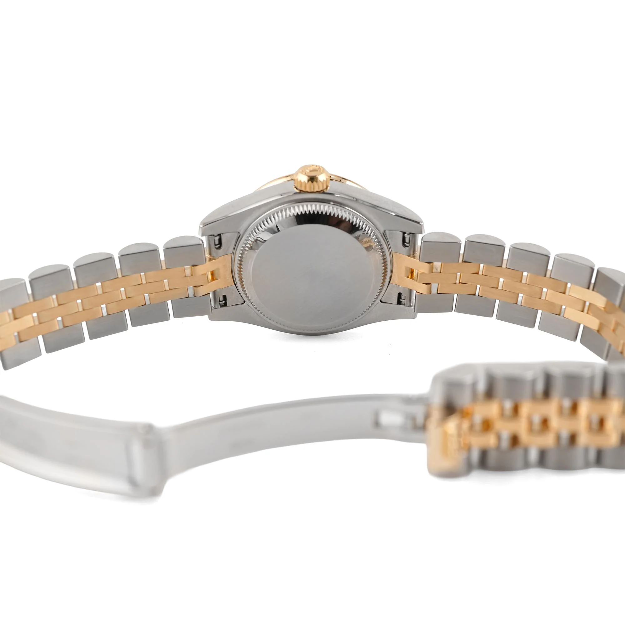 Rolex 179383 Lady-Datejust 26 mm Factory Diamond Bezel Silver Diamond Dial Box and Papers 2012 - Image 7