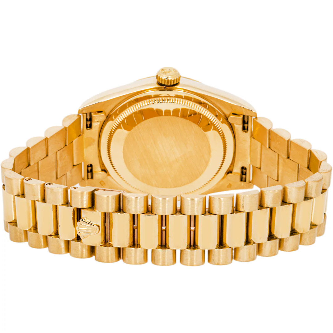 Rolex 18238 Day-Date36 mm Champagne Stick Dial President Bracelet 1993 - Image 4