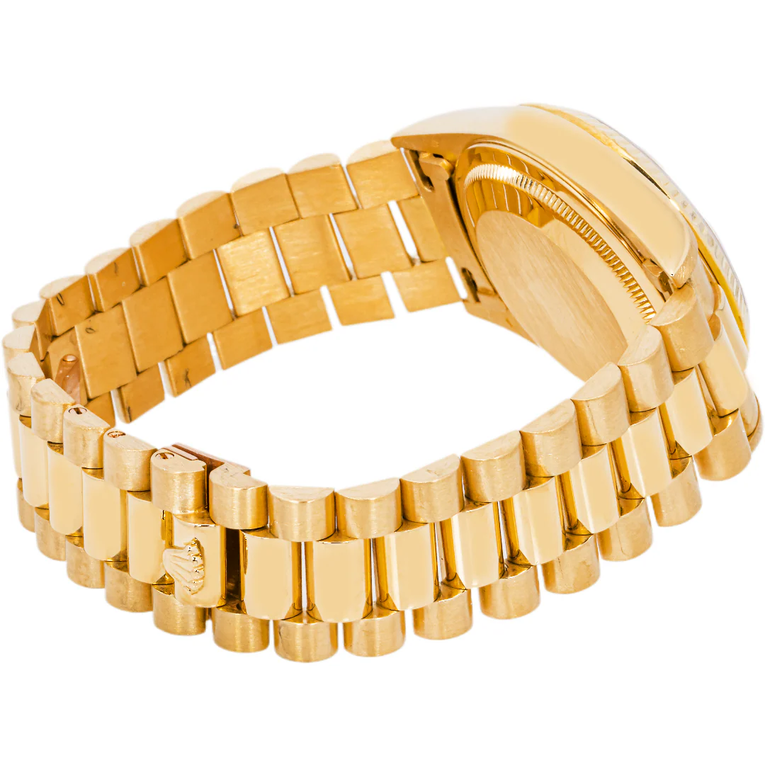 Rolex 18238 Day-Date36 mm Champagne Stick Dial President Bracelet 1993 - Image 6