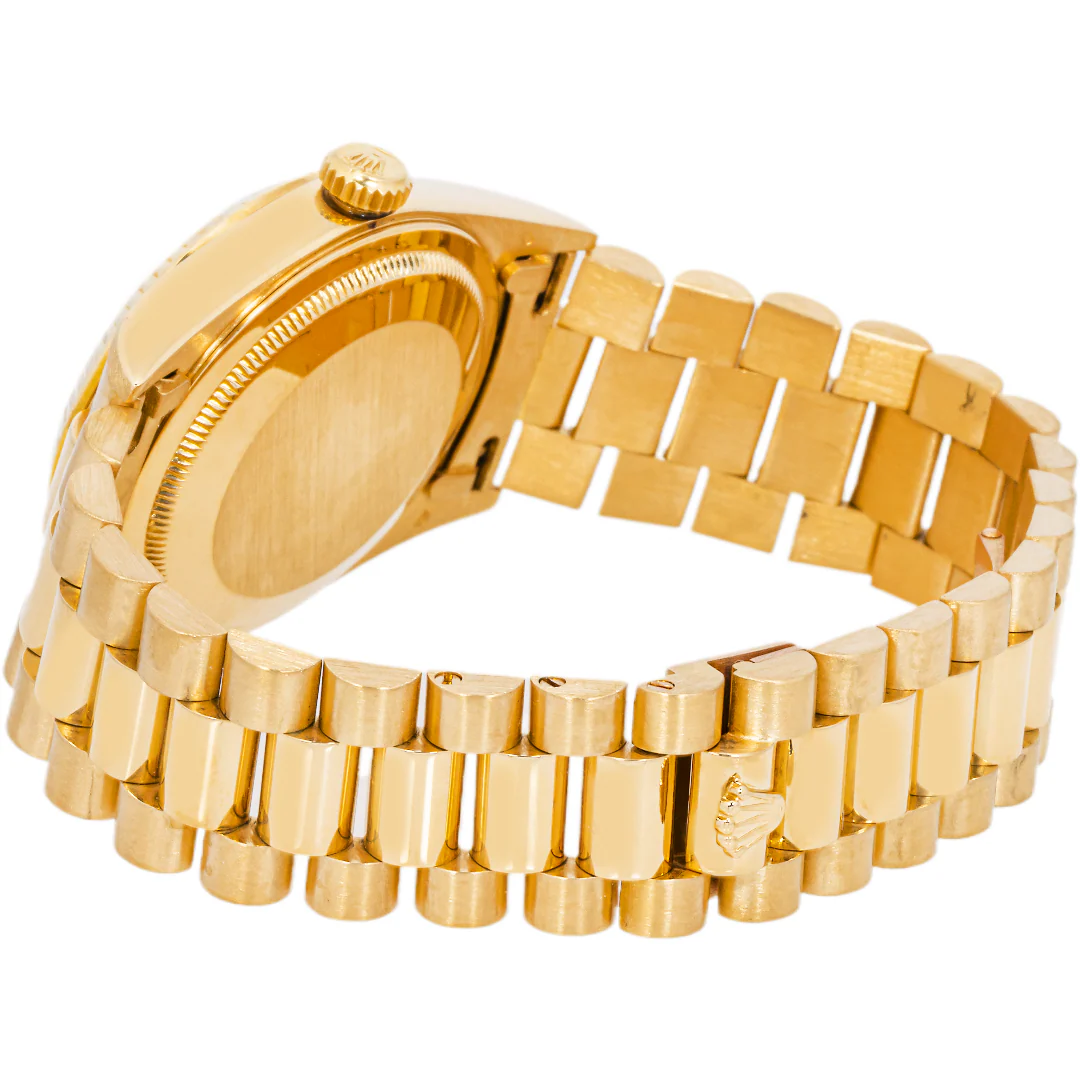 Rolex 18238 Day-Date36 mm Champagne Stick Dial President Bracelet 1993 - Image 7