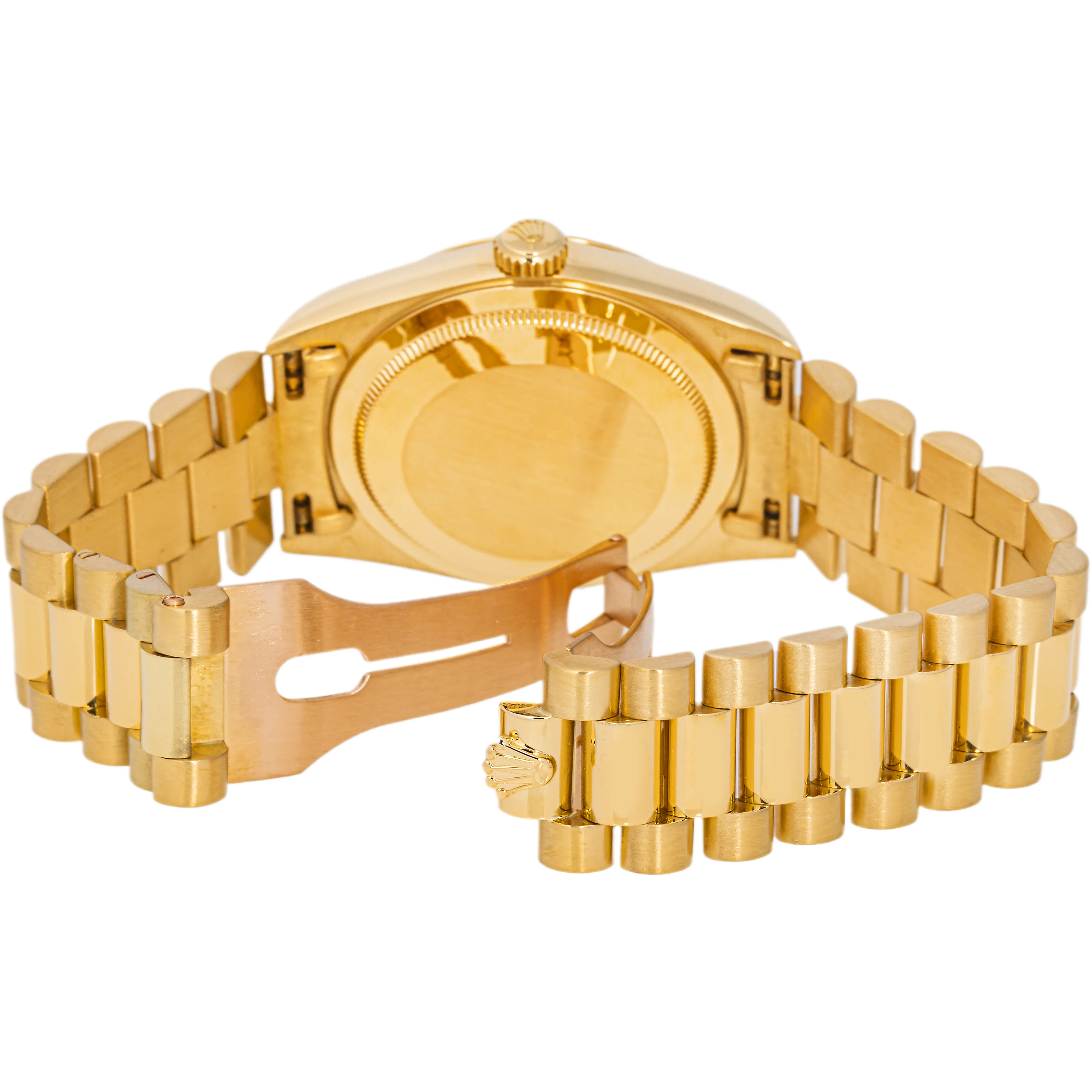 Rolex 18238 Day-Date 36mm Champagne Diamond Dial President Bracelet 1994 with Box - Image 8