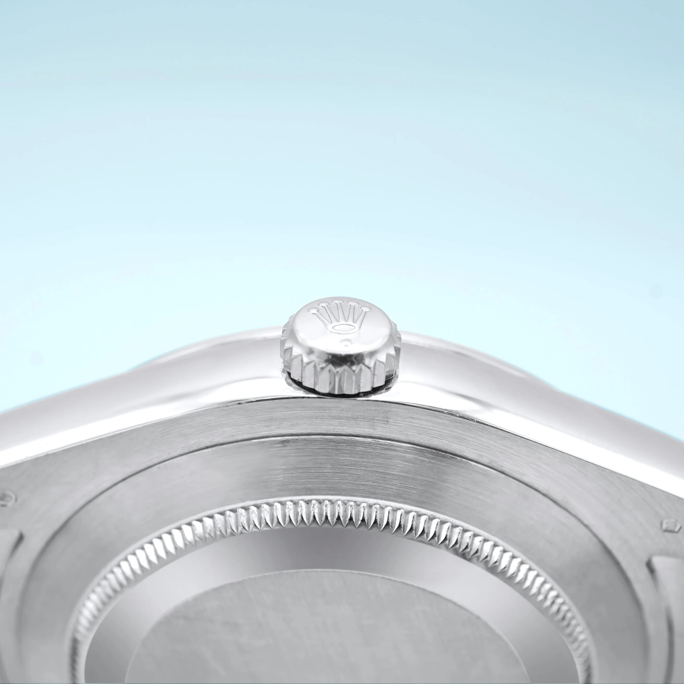 Rolex 218206 Day-Date II 41 mm Ice Blue Roman Dial Platinum President Bracelet Complete Set 2012 - Image 8