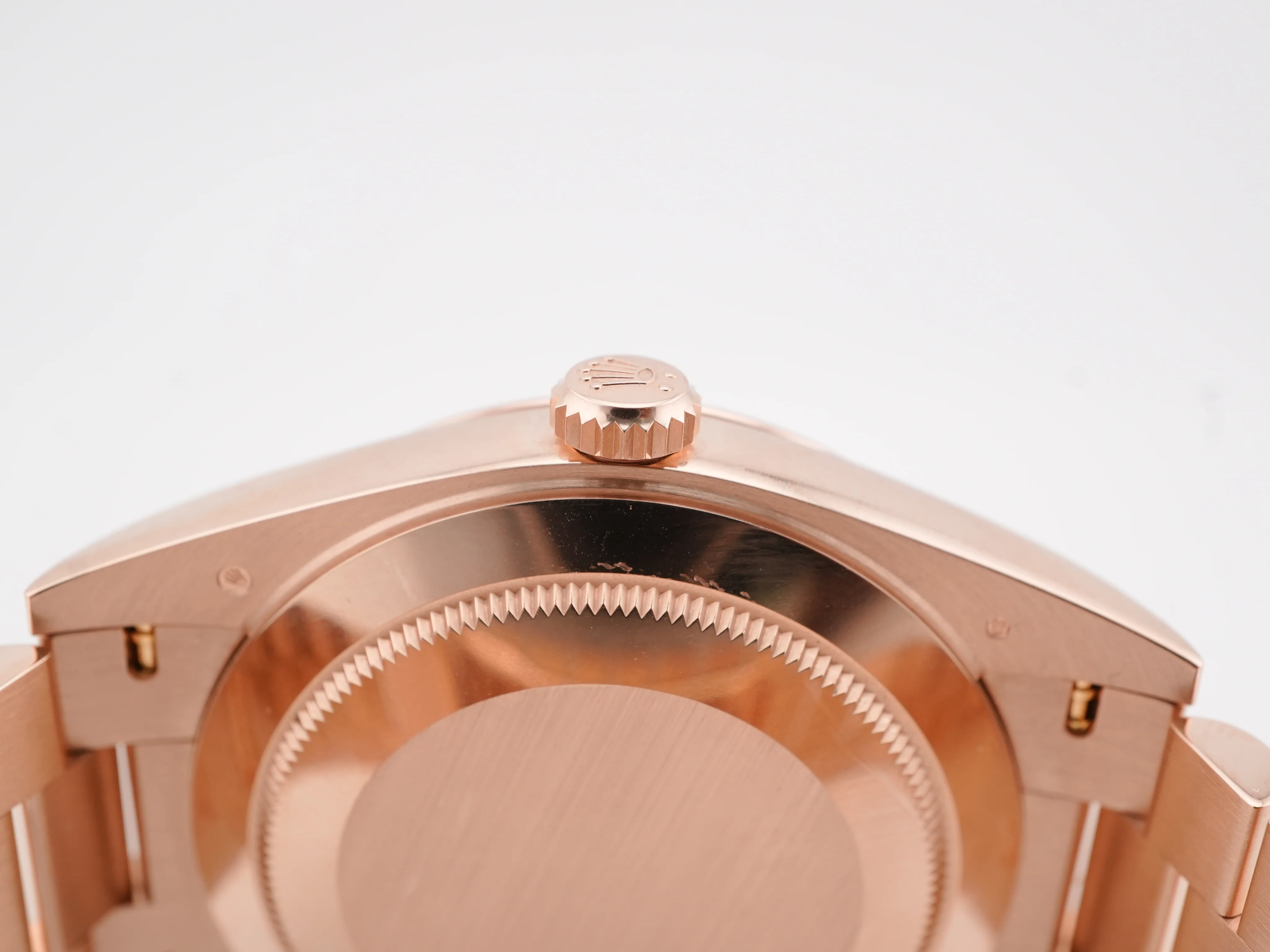 Rolex 228235 Day-Date 40 mm 18K Rose Gold Chocolate Dial Presidential Bracelet Complete Set 2025 - Image 8