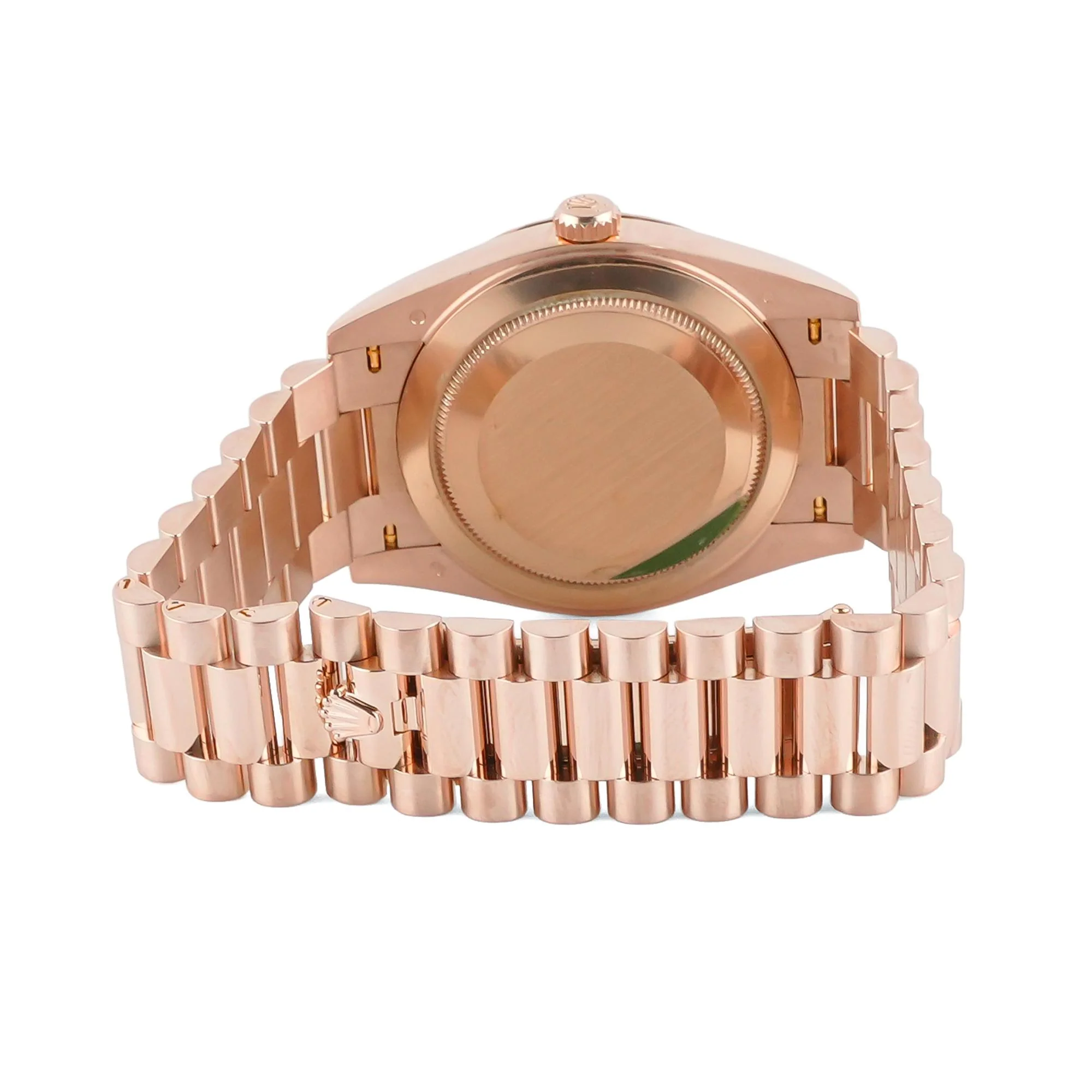 Rolex 228235 Day-Date 40 mm Green Olive Roman Dial President Bracelet Box and Papers 2020 - Image 3