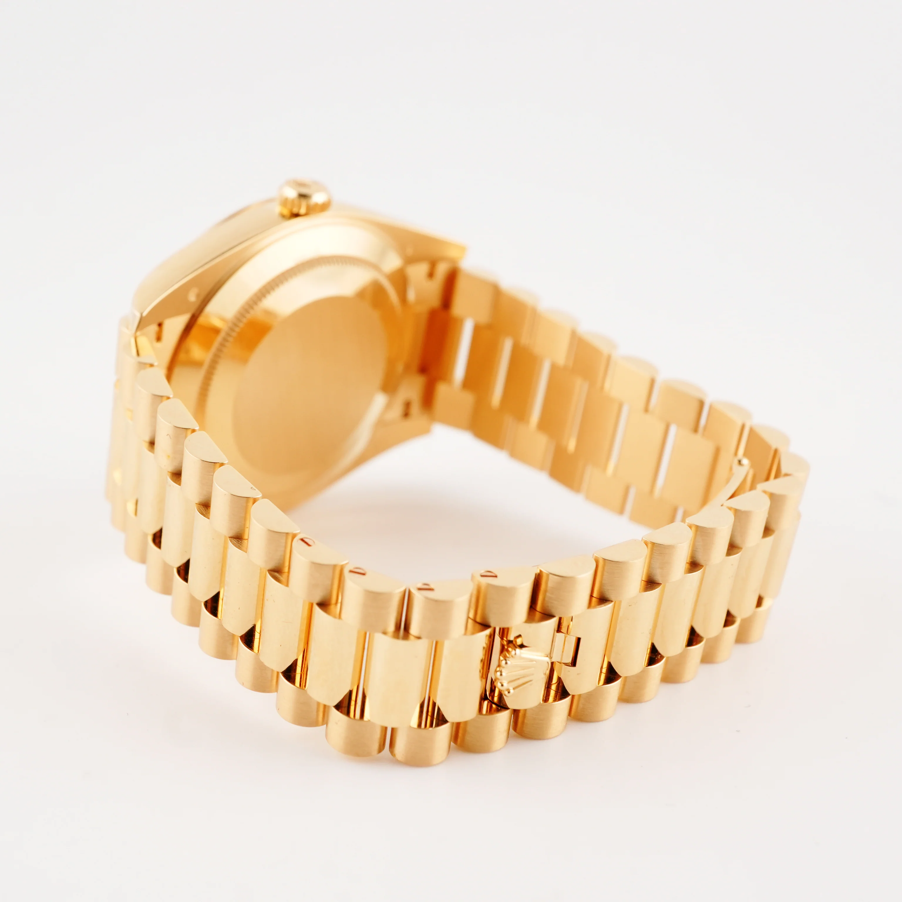 Rolex 228238 Day-Date 40 mm 18K Yellow Gold Silver Index Dial President Bracelet Complete Set 2026 - Image 7