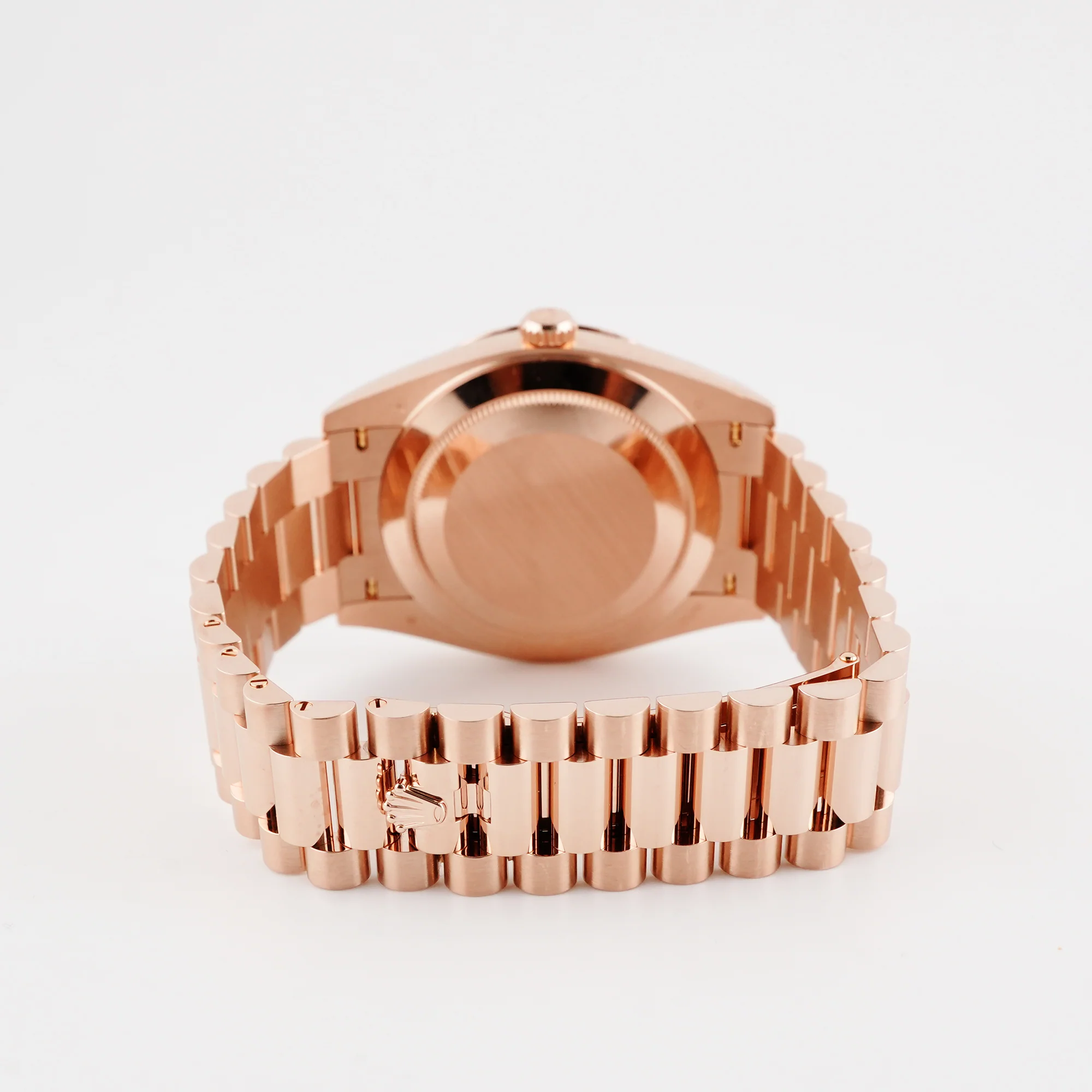 Rolex 228345RBR Day-Date 40mm 18K Rose Gold Olive Dial President Bracelet Complete Set 2026 - Image 4