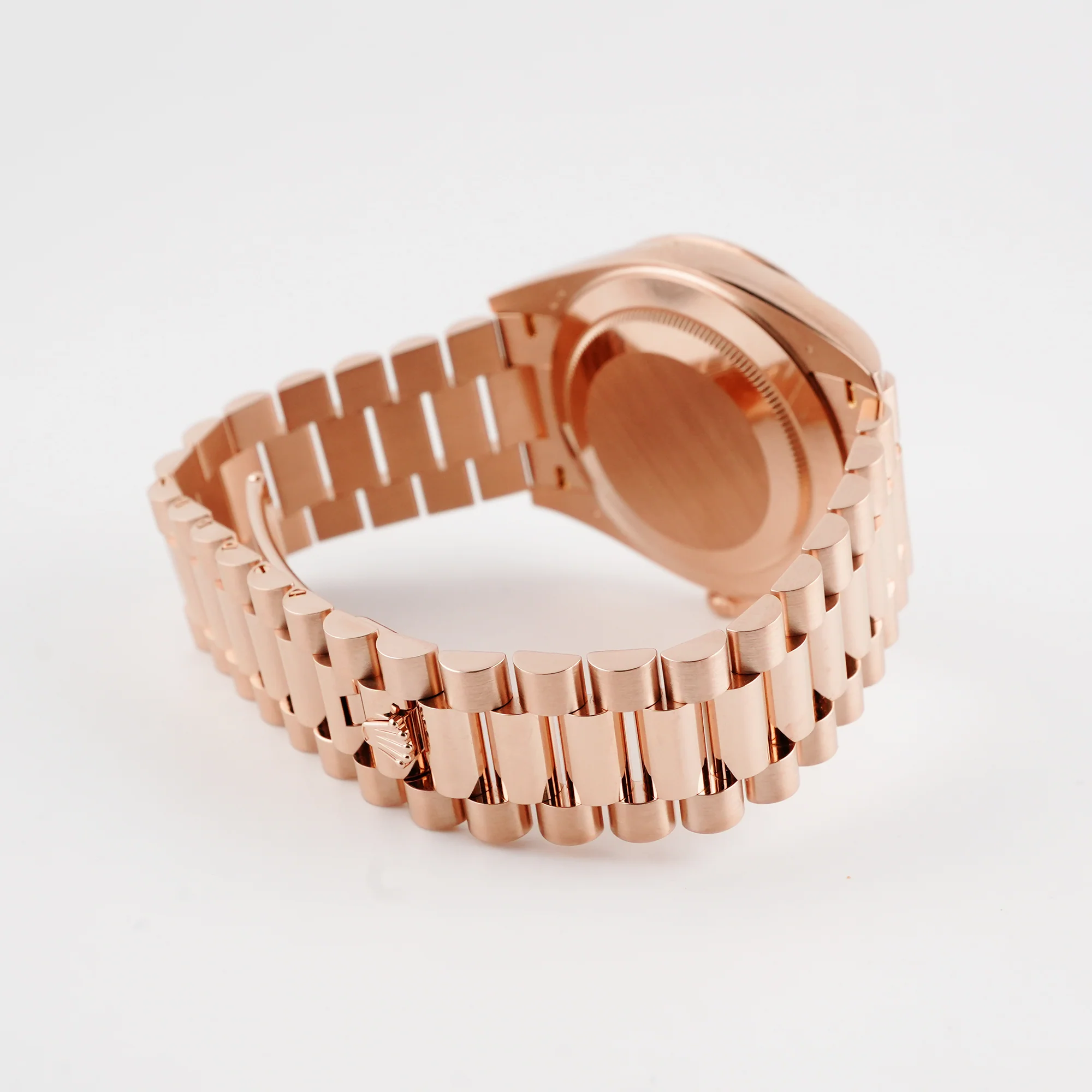 Rolex 228345RBR Day-Date 40mm 18K Rose Gold Olive Dial President Bracelet Complete Set 2026 - Image 6