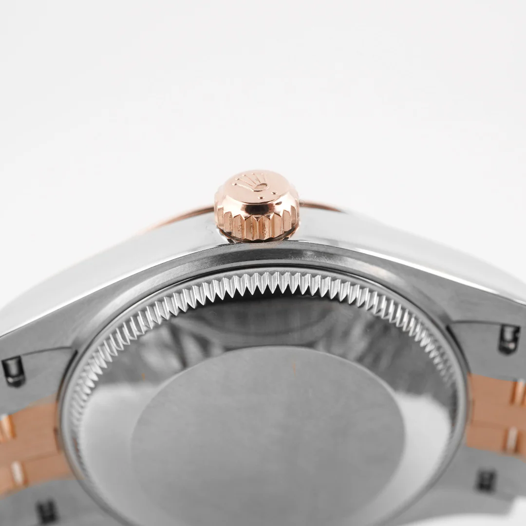 Rolex 278271 Datejust 31 mm 18K Rose Gold Pink Index Dial Jubilee Bracelet Box and Papers 2021 - Image 8