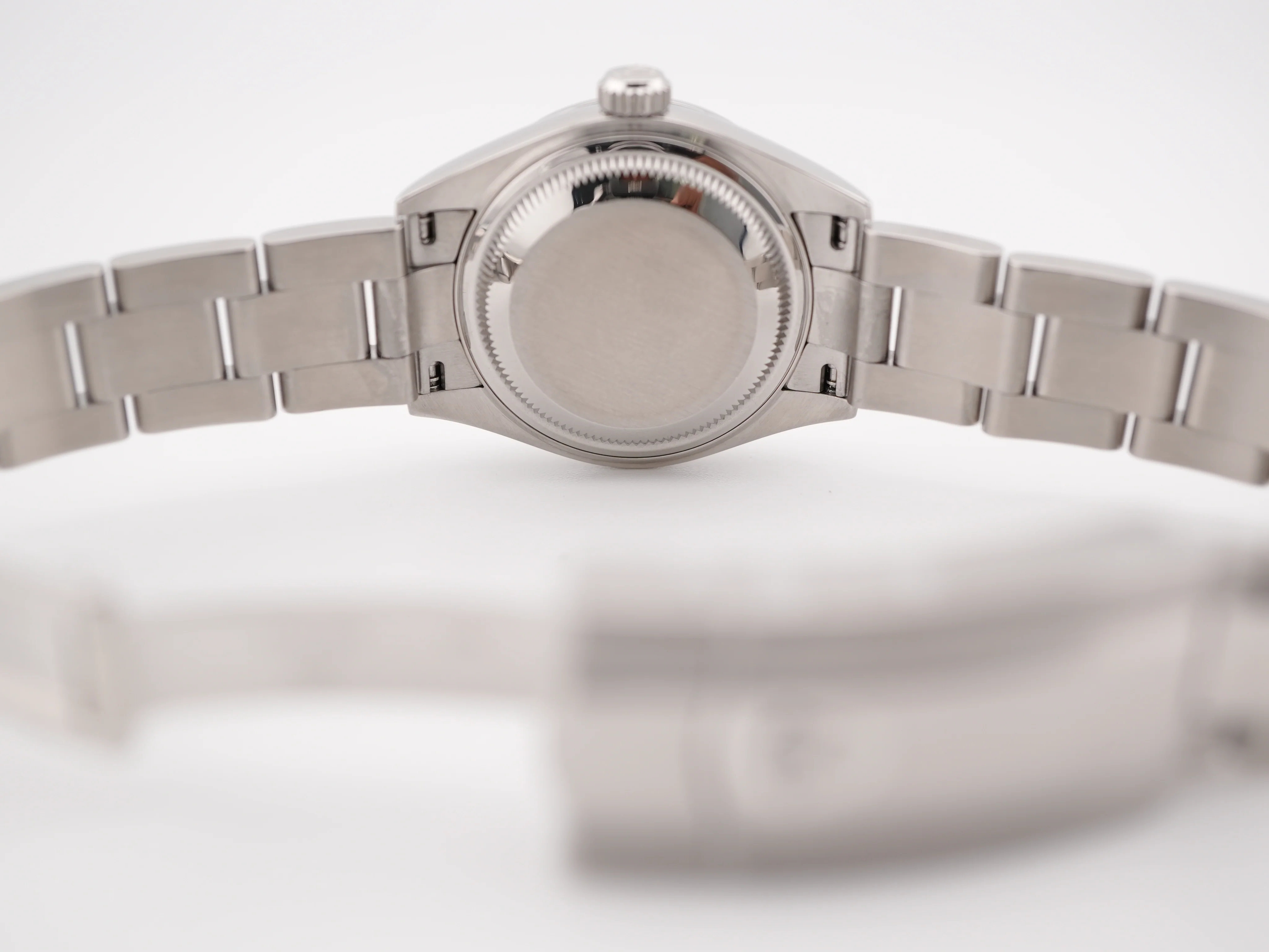 Rolex 279160 Lady-Datejust 28 mm Smooth Bezel Silver Dial Oyster Bracelet Box and Papers 2022 - Image 10
