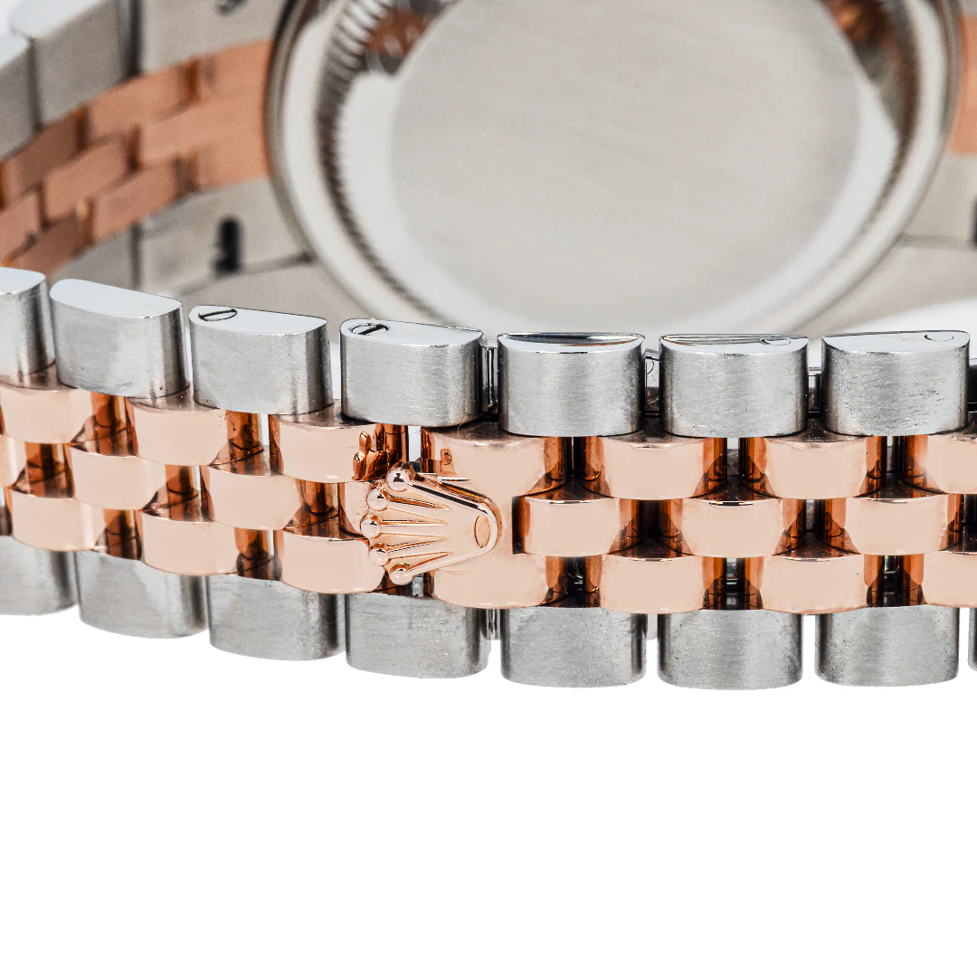 Rolex 279171 Lady-Datejust 28mm Sundust Roman Dial Jubilee Bracelet Box and Papers 2020 - Image 5