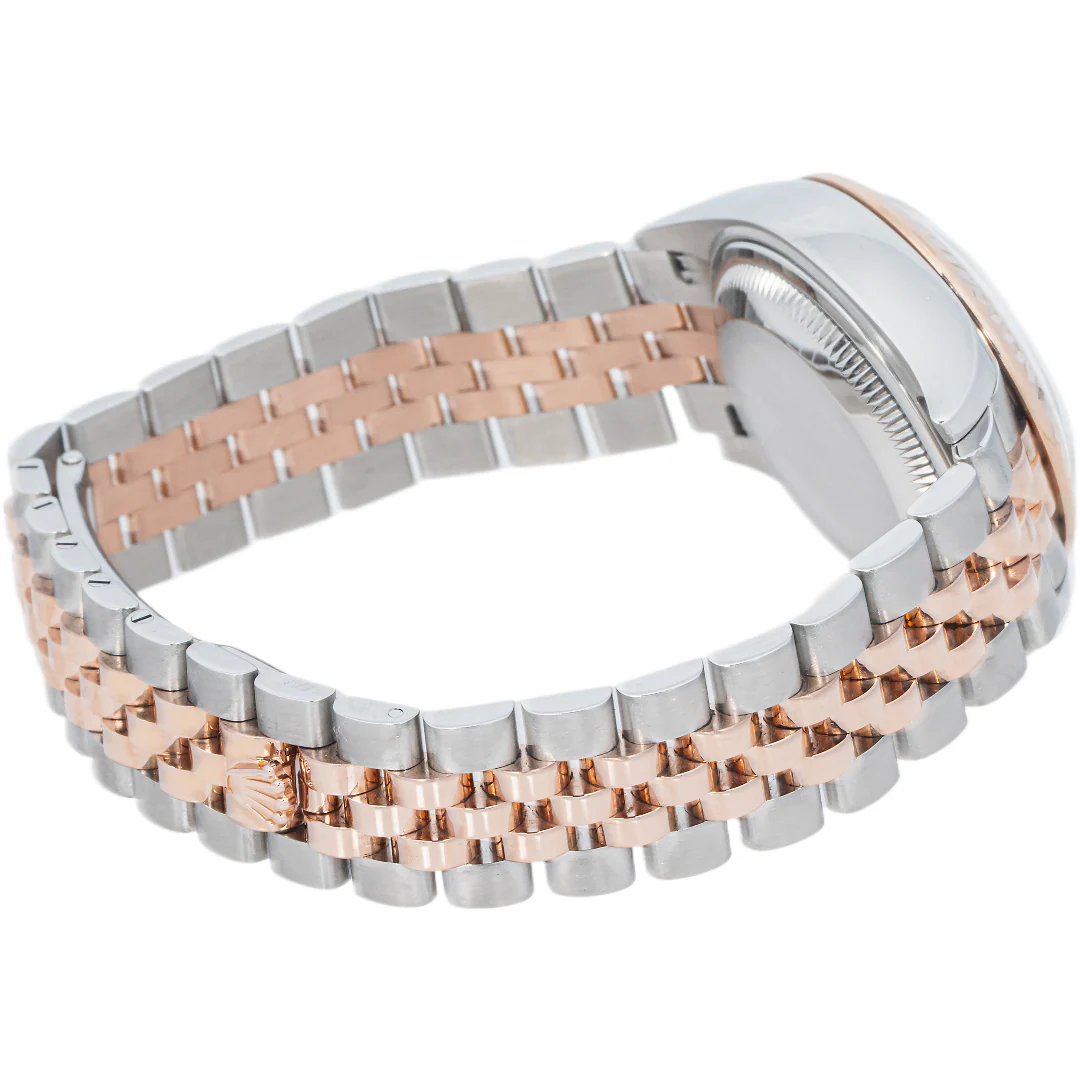 Rolex 279171 Lady-Datejust 28mm Sundust Roman Dial Jubilee Bracelet Box and Papers 2020 - Image 6