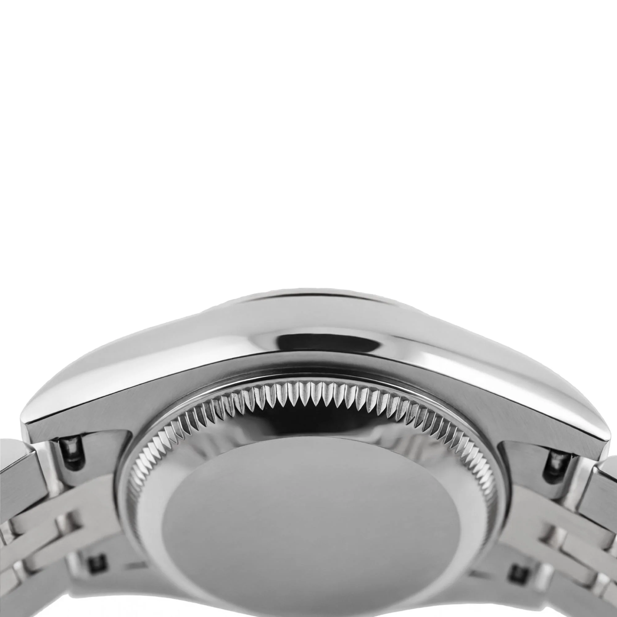 Rolex 279174 Lady-Datejust 28 mm Fluted Bezel Dark Grey Roman Dial Jubilee Bracelet Box and Papers 2019 - Image 8