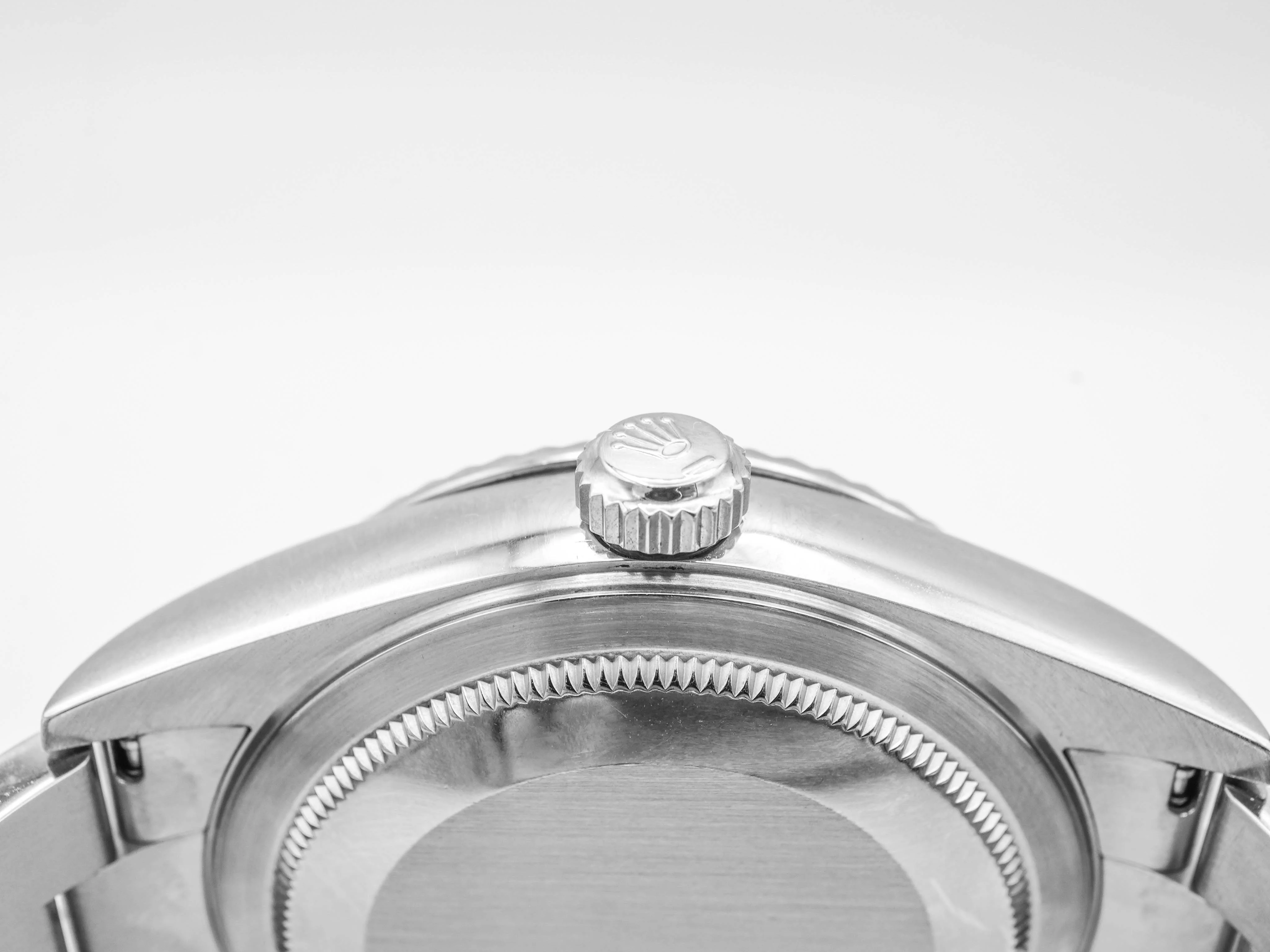 Rolex 326934 Sky-Dweller 42 mm Fluted Bezel Black Dial Oyster Bracelet Box and Papers 2019 - Image 8