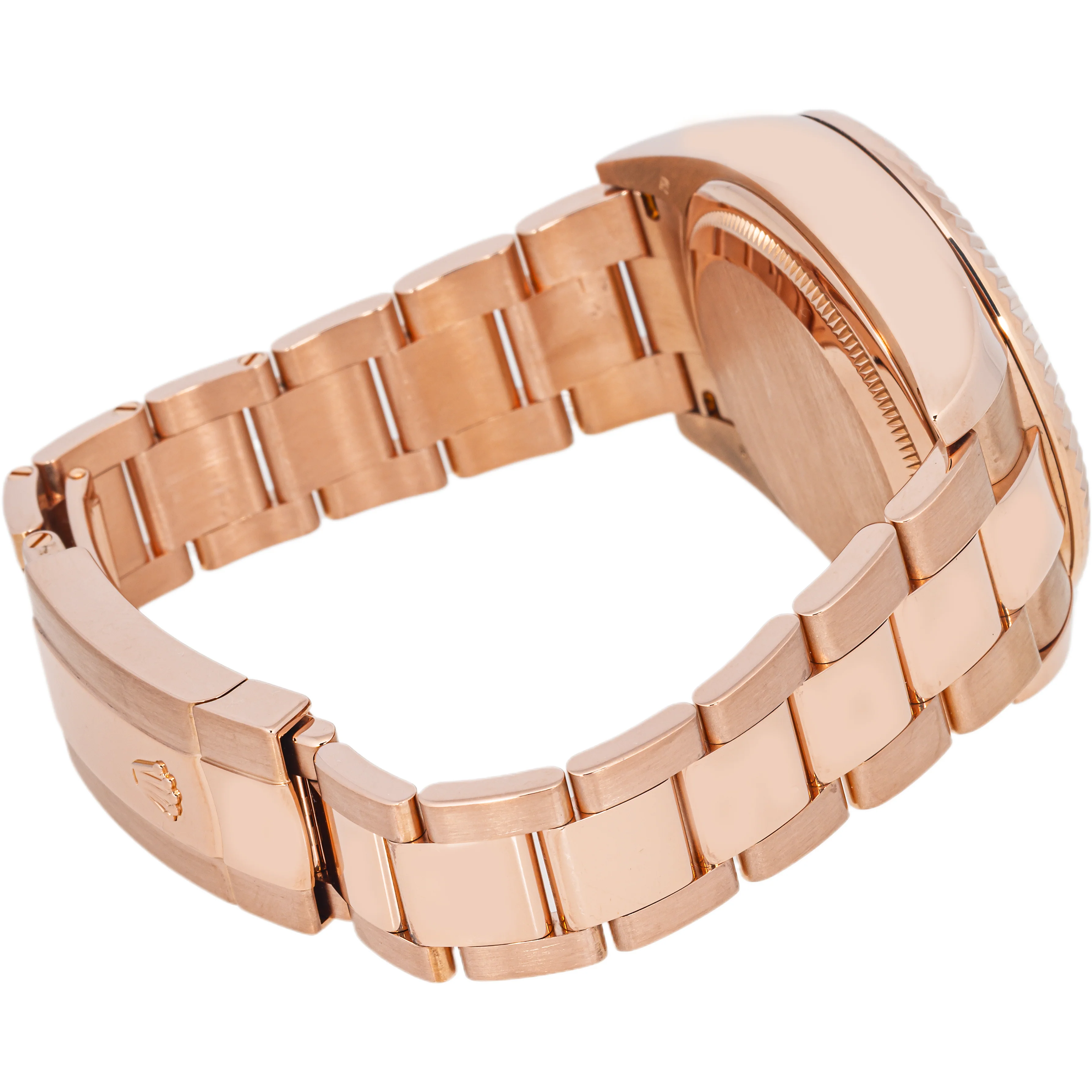 Rolex 326935 Sky-Dweller 42 mm 18K Rose Gold Dark Rhodium Dial Oyster Bracelet Box and Papers 2020 - Image 6