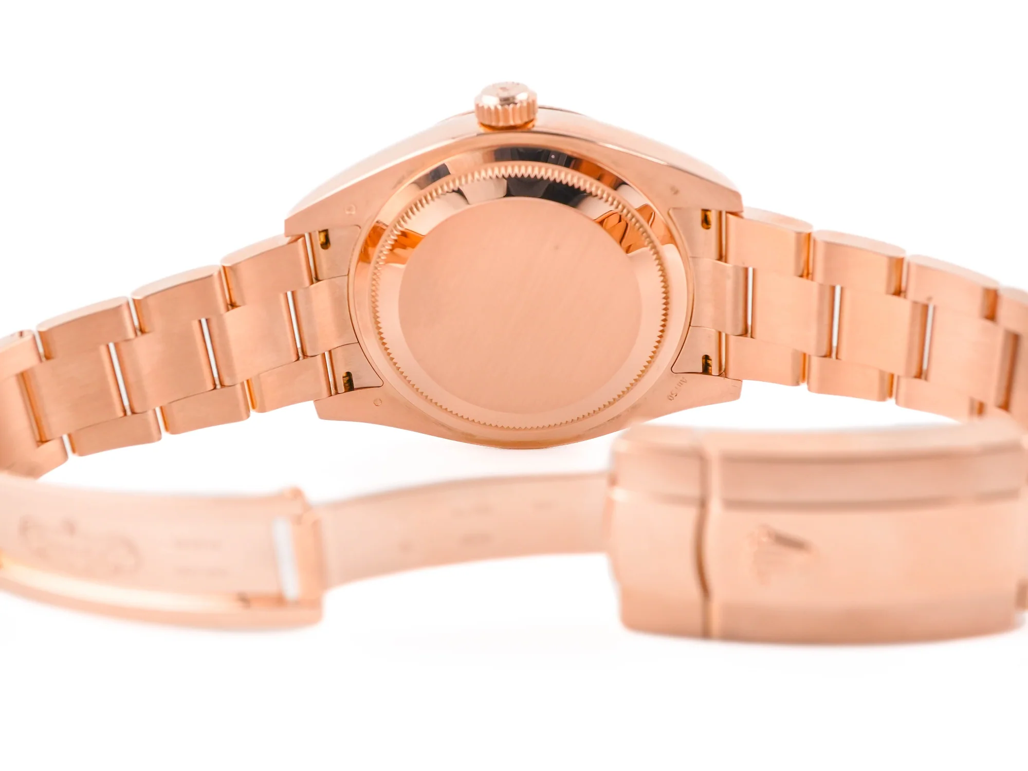 Rolex 326935 Sky-Dweller 42 mm 18K Rose Gold Dark Rhodium Dial Oyster Bracelet Box and Papers 2021 - Image 10