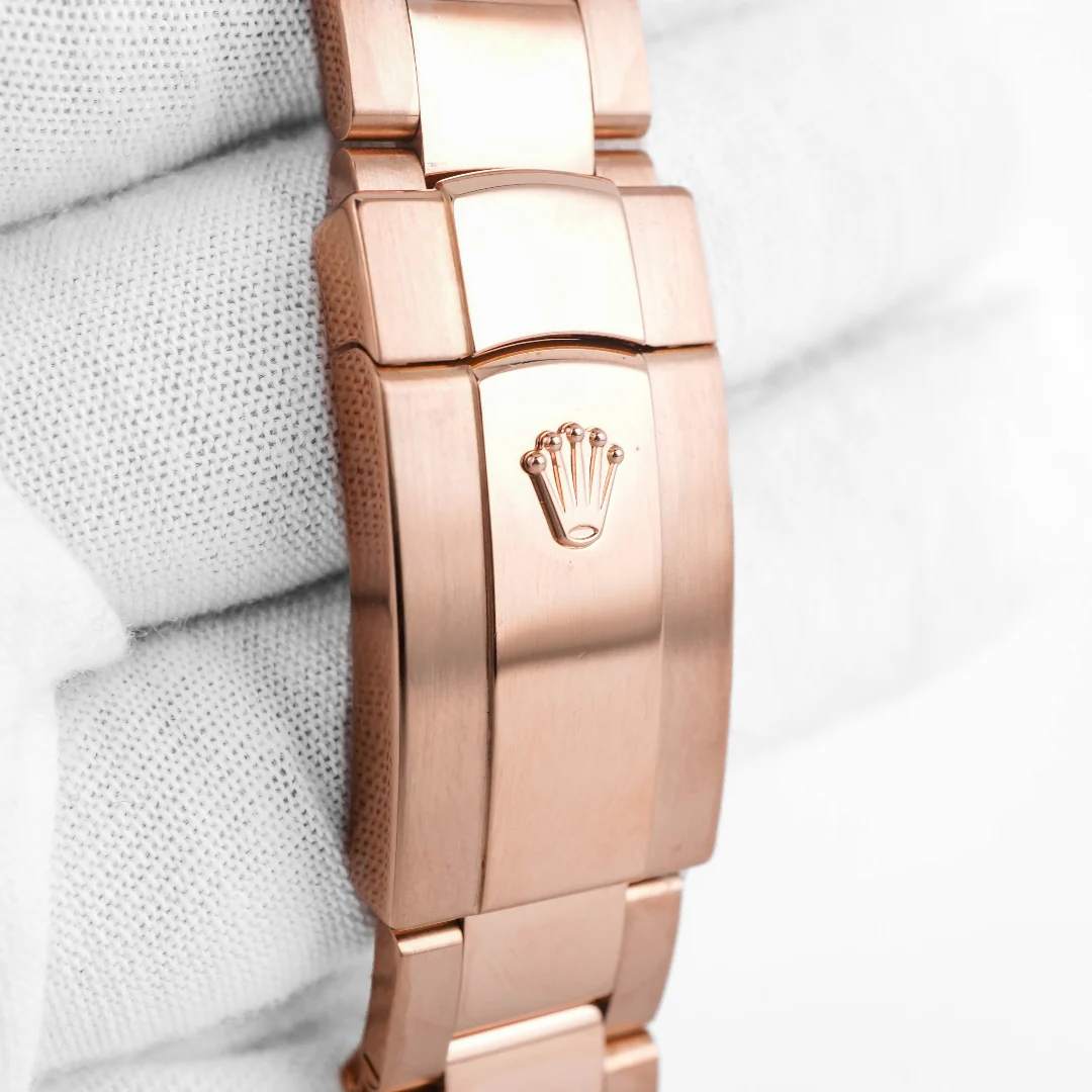 Rolex 326935 Sky-Dweller 42 mm 18K Rose Gold Dark Rhodium Dial Oyster Bracelet Box and Papers 2021 - Image 5
