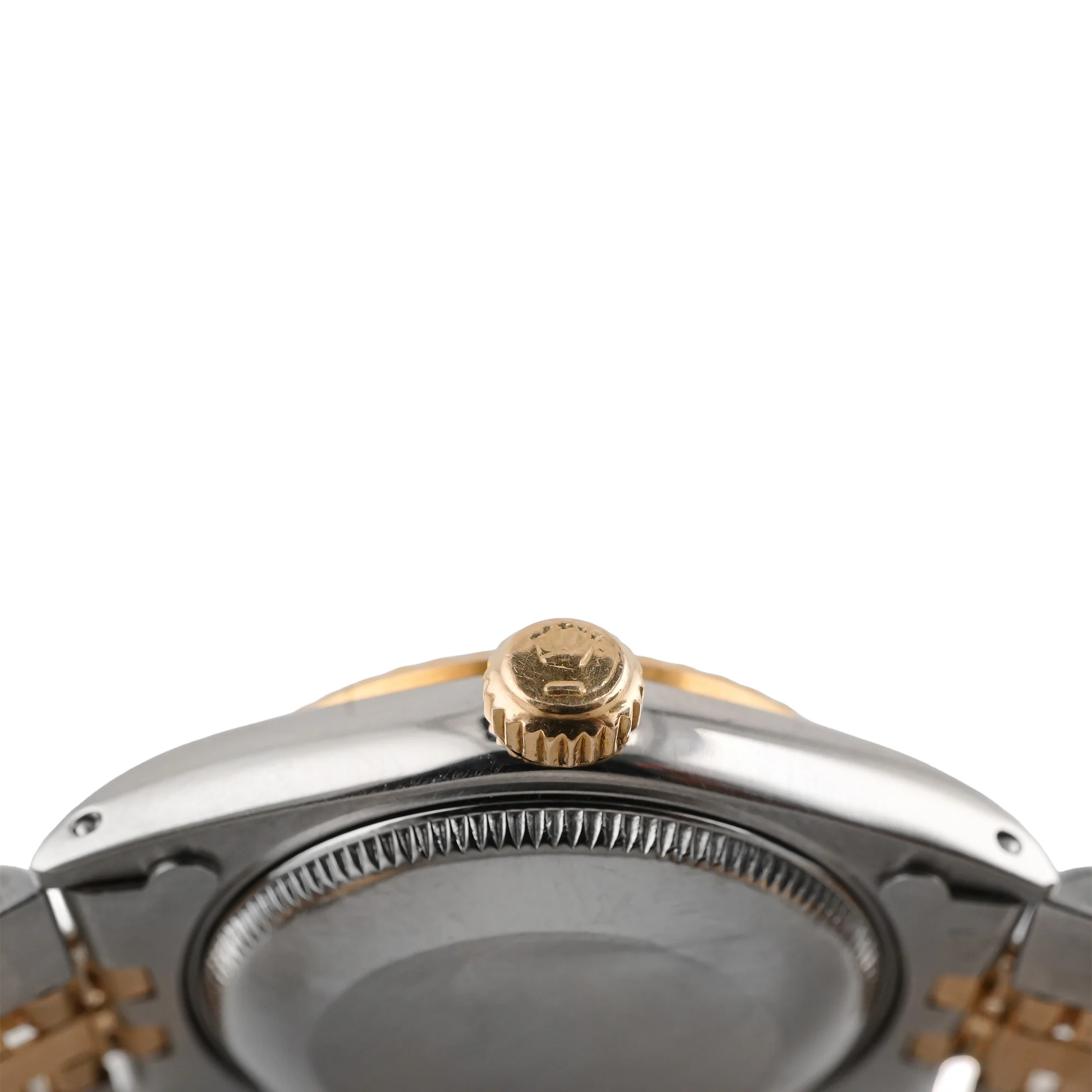 Rolex 68273 Datejust 31 mm Fluted Bezel Black Diamond Dial Jubilee Bracelet Box and Papers 1991 - Image 7