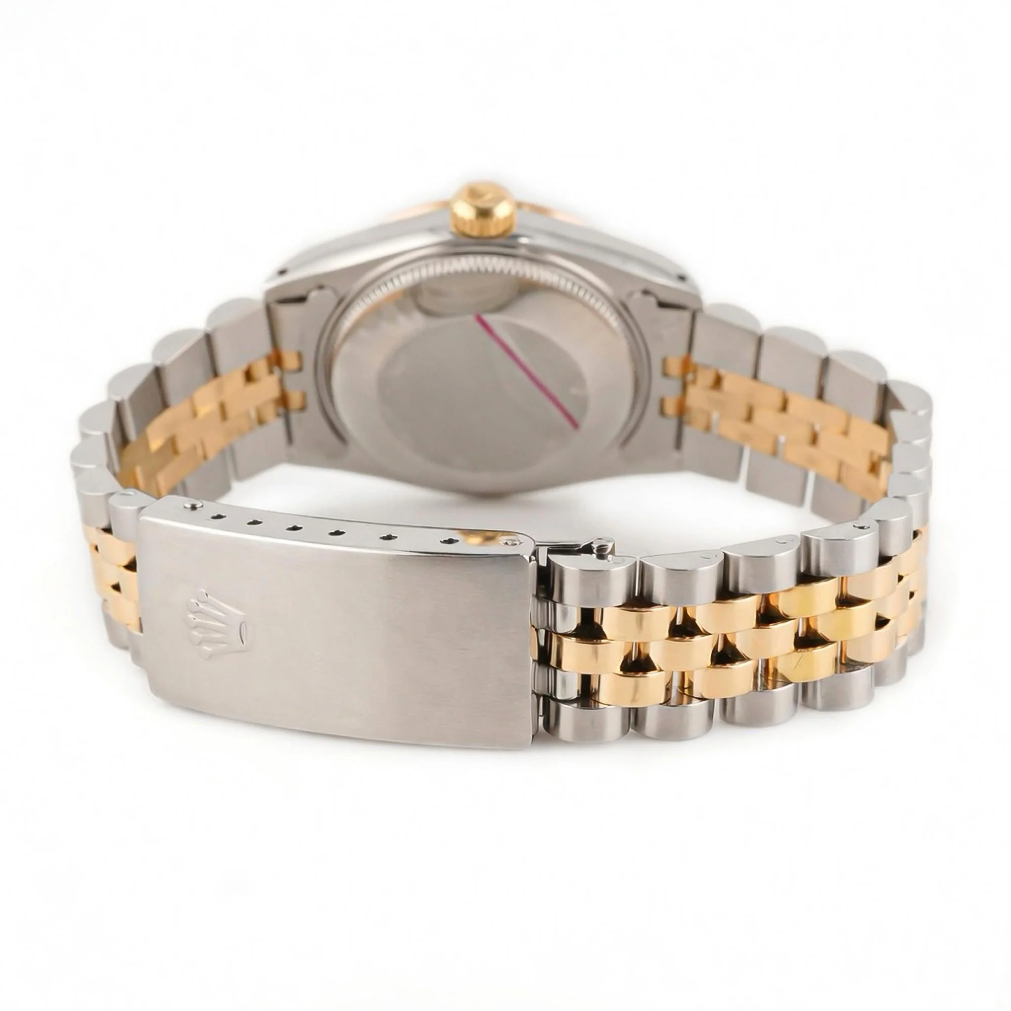 Rolex 68273 Datejust 31 mm Fluted Bezel Champagne Diamond Dial Jubilee Bracelet Box and Papers 1989 - Image 3