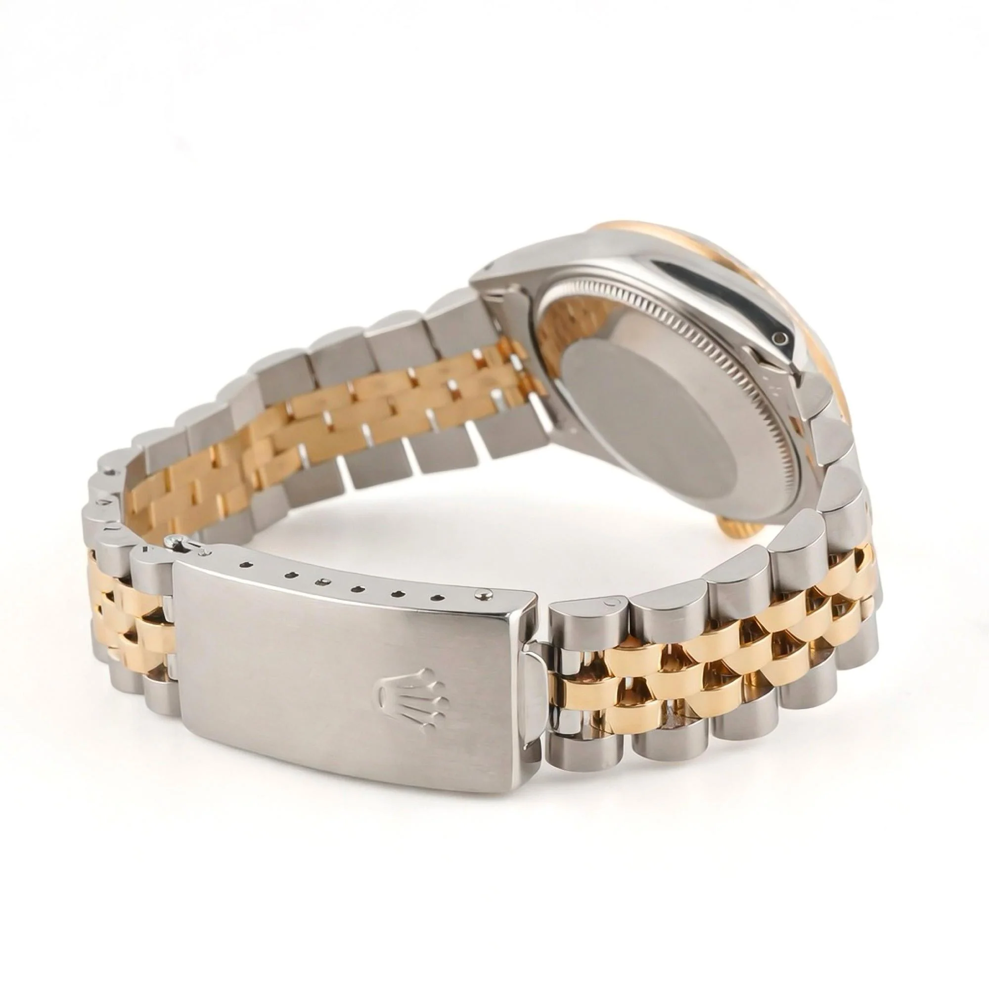 Rolex 68273 Datejust 31 mm Fluted Bezel Champagne Diamond Dial Jubilee Bracelet Box and Papers 1989 - Image 6