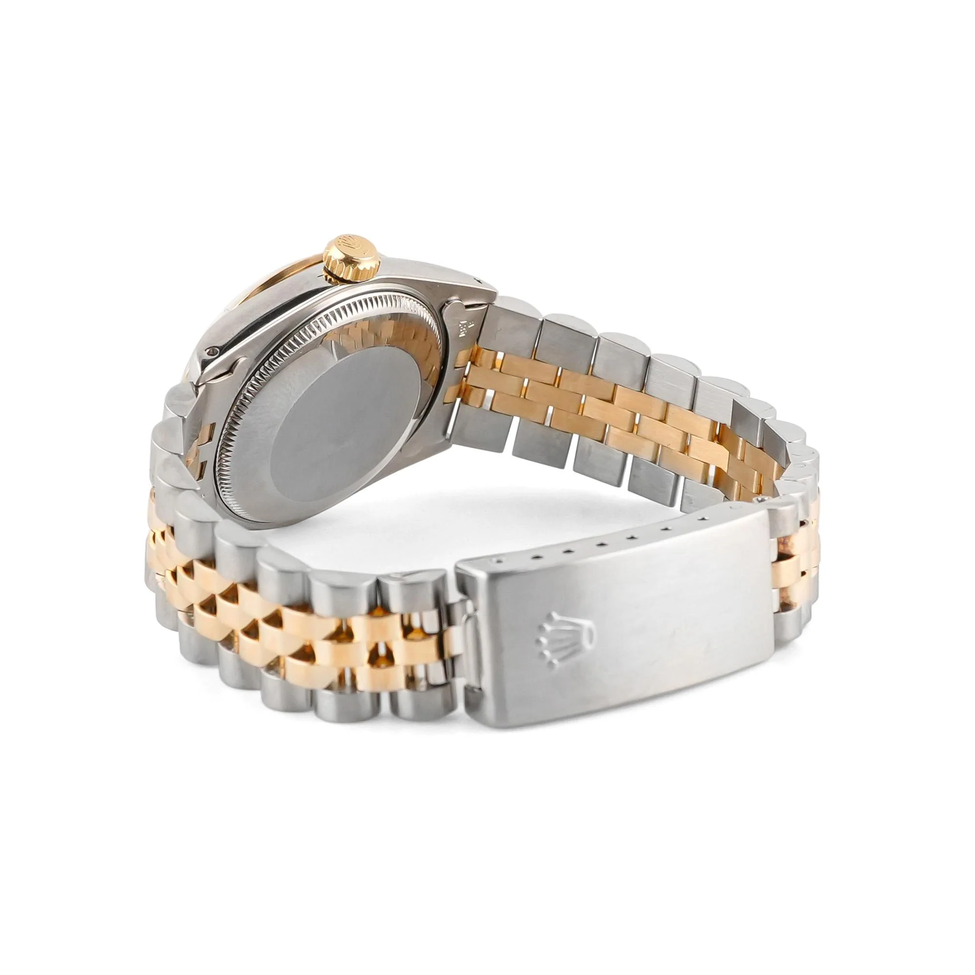 Rolex 68273 Datejust 31 mm Fluted Bezel Champagne Index Dial Jubilee Bracelet Box 1987 - Image 5