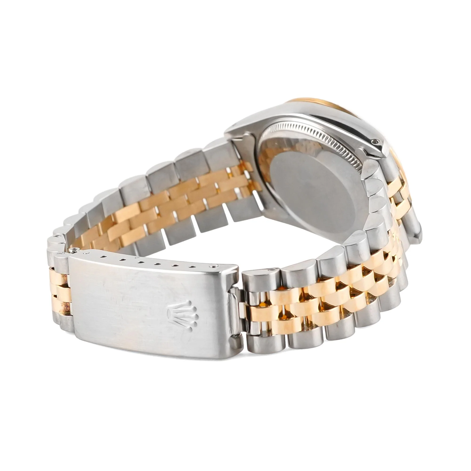 Rolex 68273 Datejust 31 mm Fluted Bezel Champagne Index Dial Jubilee Bracelet Box 1987 - Image 6