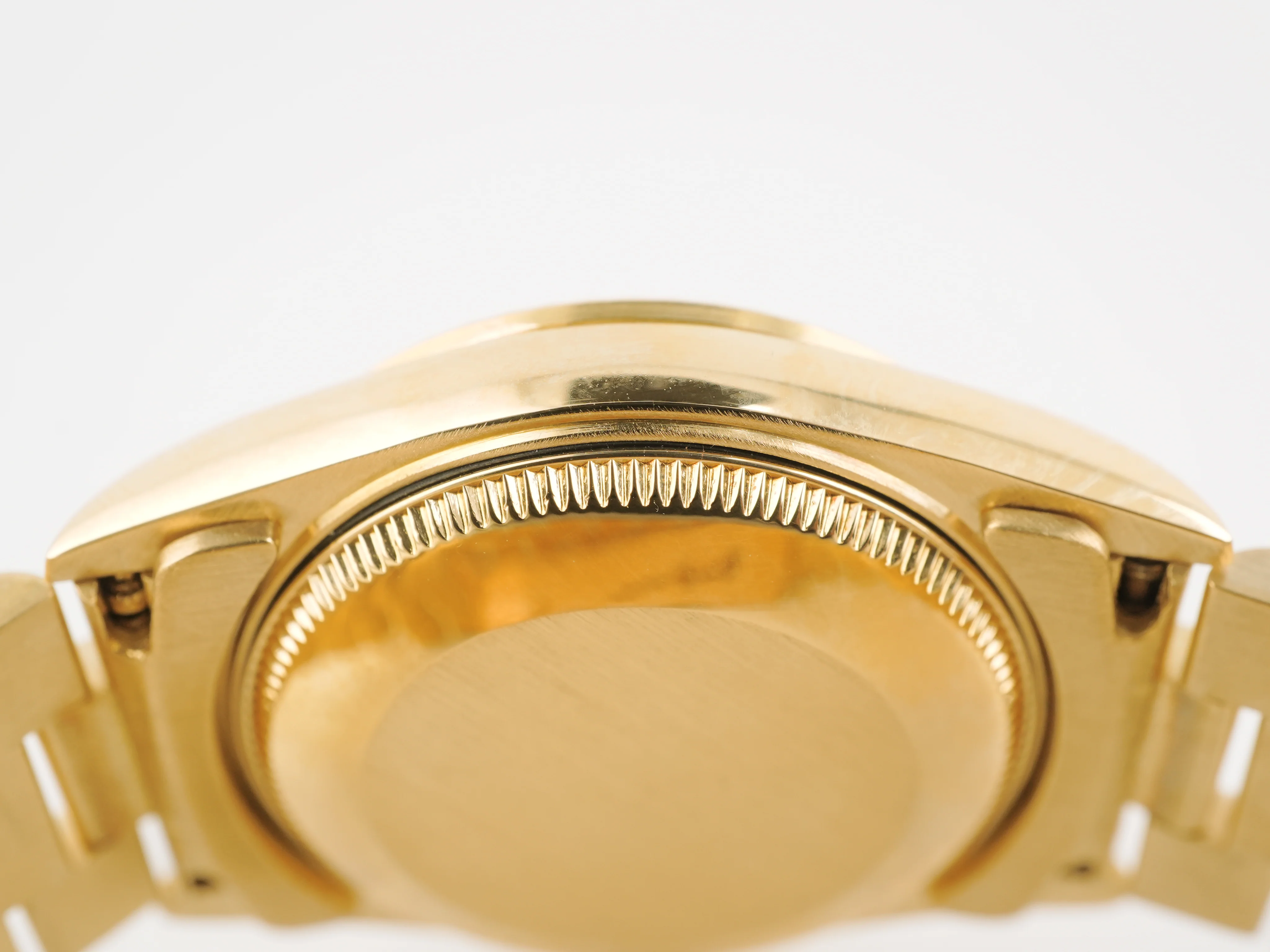 Rolex 68278 Datejust 31 mm Fluted Bezel Champagne Diamond Dial President Bracelet Box 1991 - Image 9
