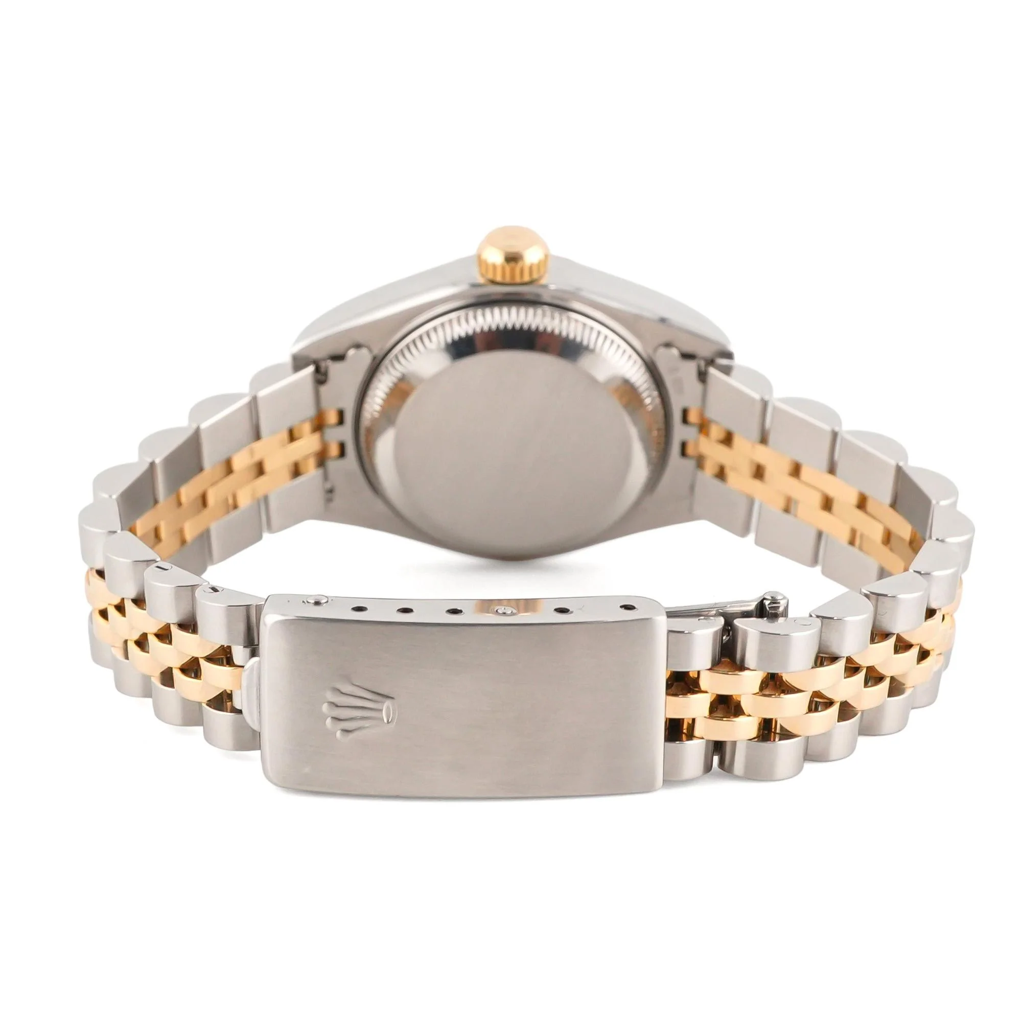 Rolex 69173 Lady-Datejust 26 mm Champagne Index Dial Jubilee Bracelet Box 1994 - Image 3