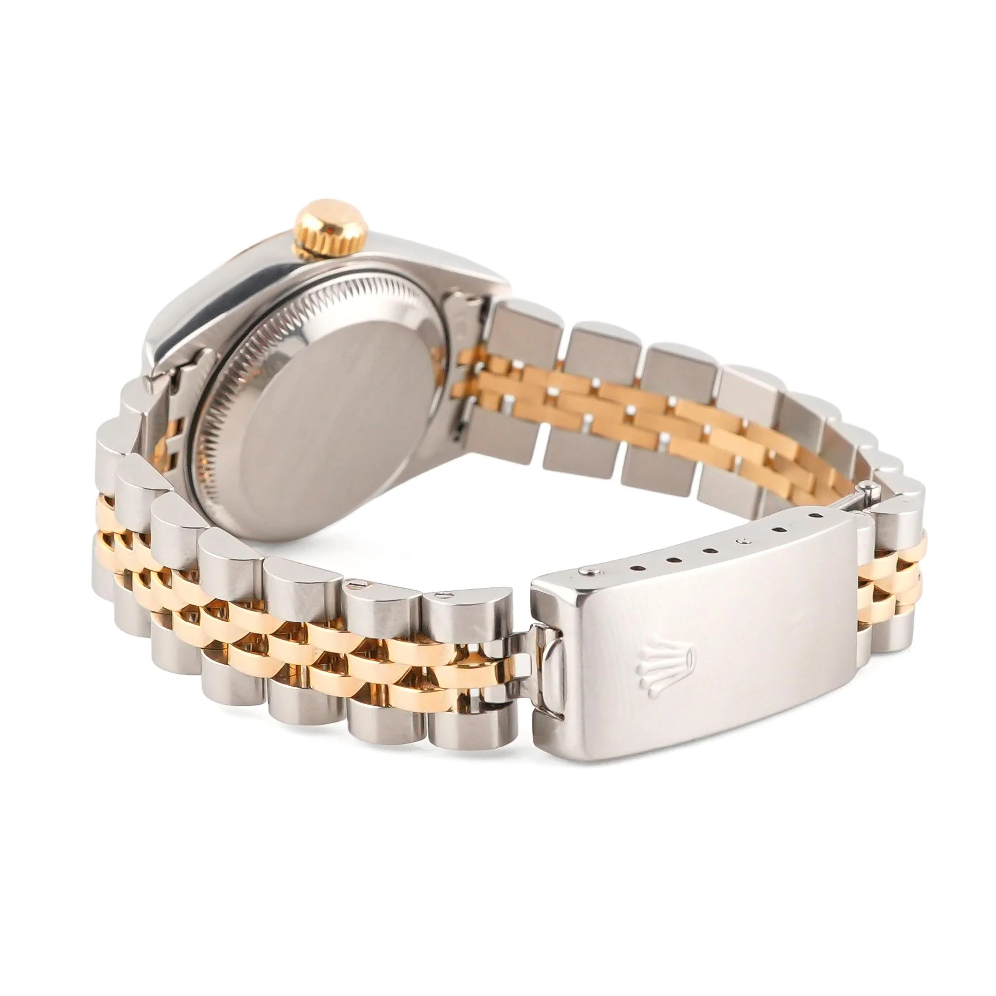 Rolex 69173 Lady-Datejust 26 mm Champagne Index Dial Jubilee Bracelet Box 1994 - Image 6