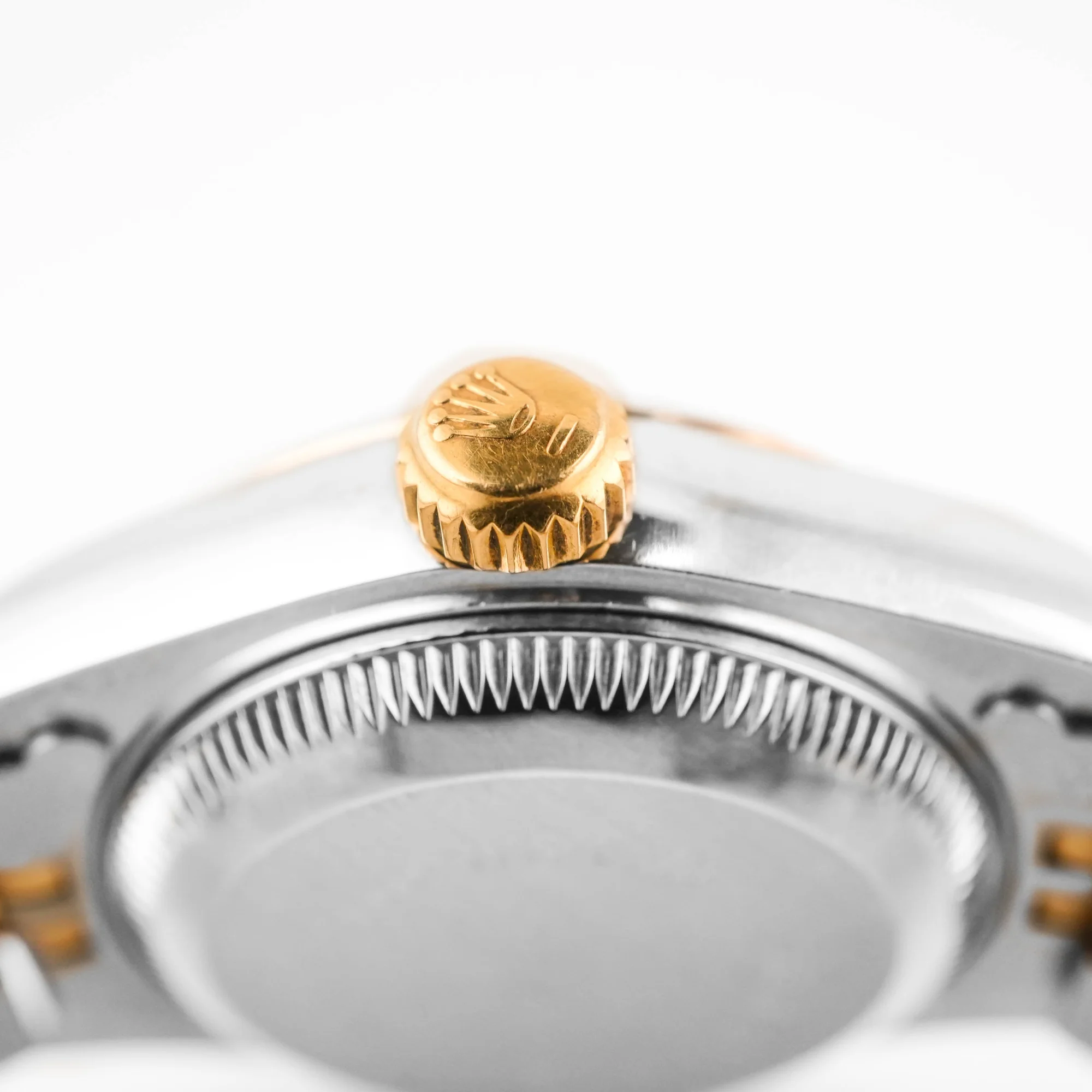 Rolex 69173 Lady-Datejust 26 mm Champagne Index Dial Jubilee Bracelet Box and Papers 1988 - Image 8