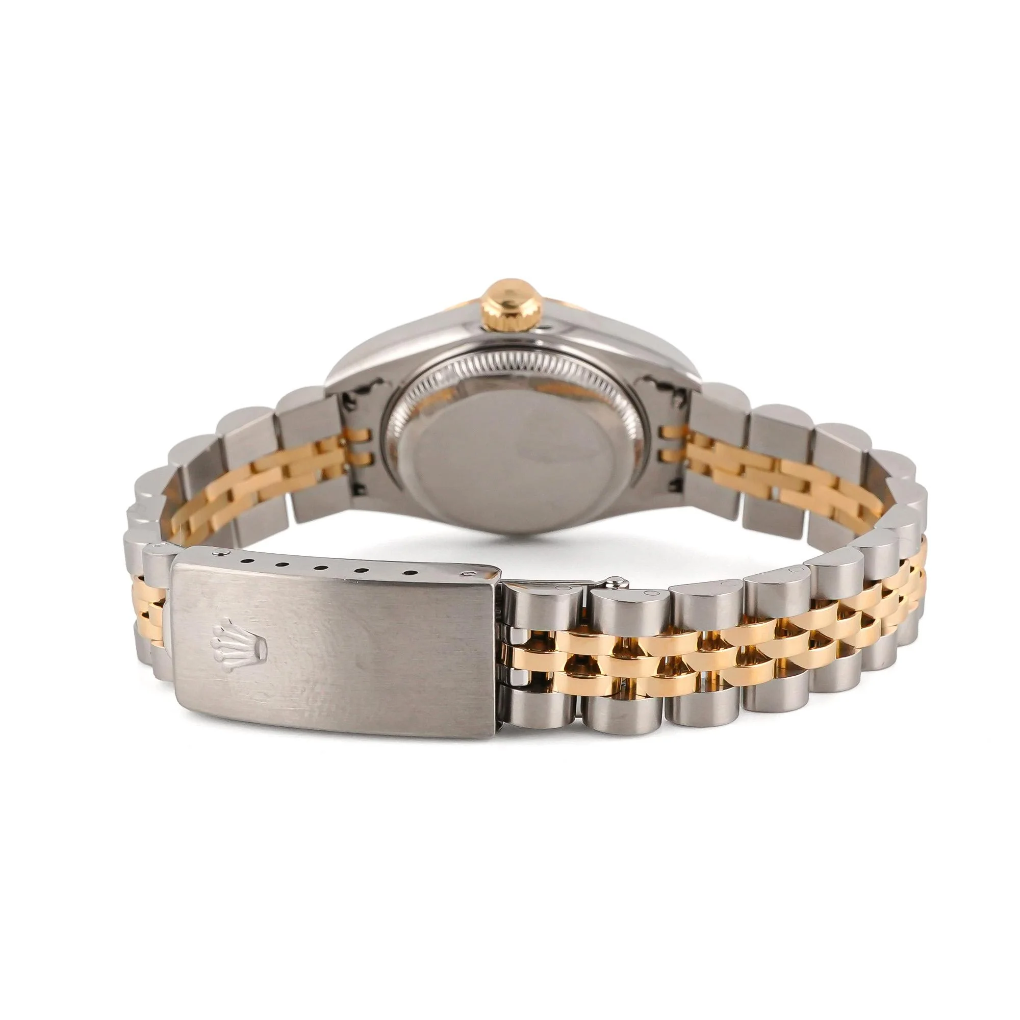 Rolex 69173 Lady-Datejust 26 mm Champagne Index Dial Jubilee Bracelet Box and Papers 1994 - Image 3