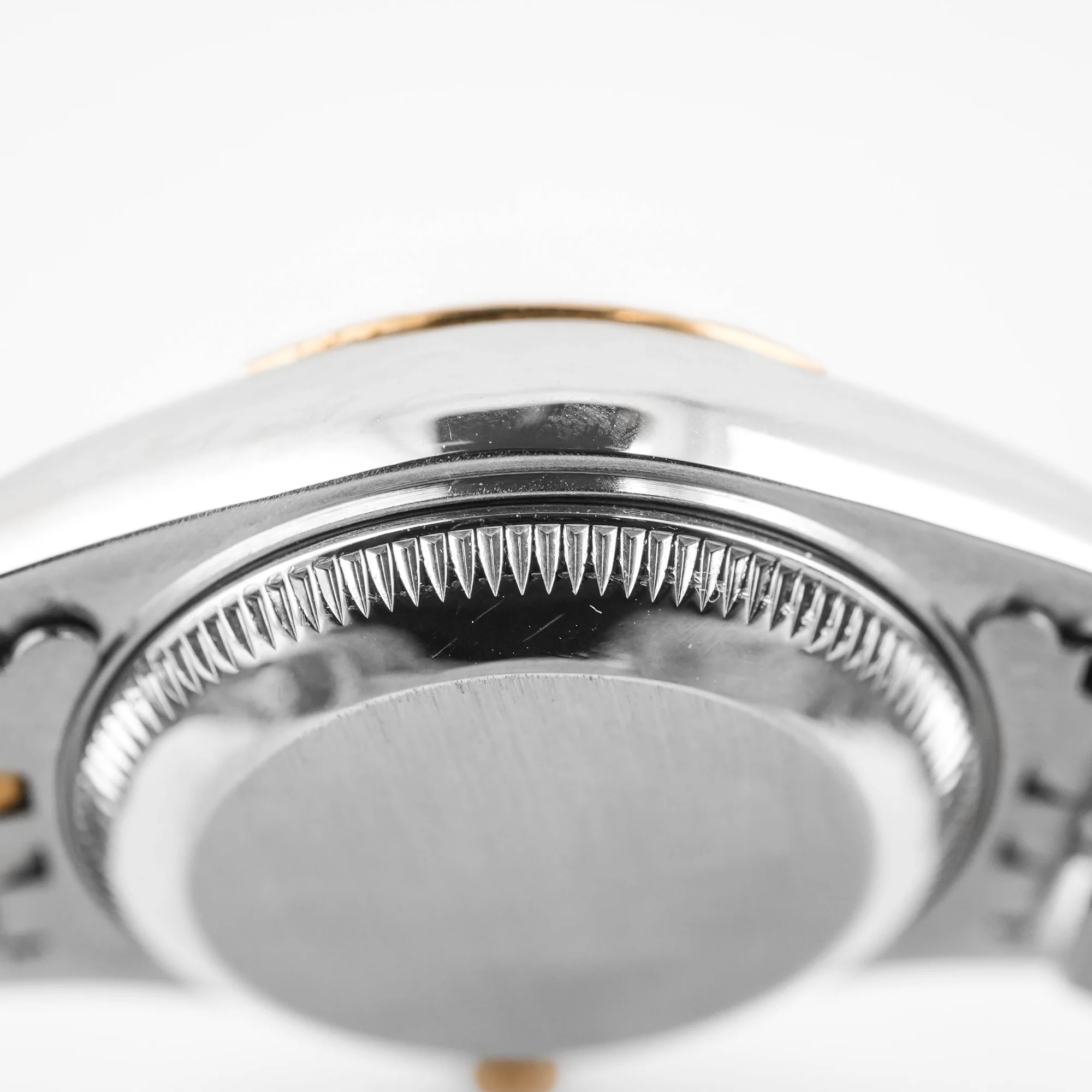 Rolex 69173 Lady-Datejust 26 mm Champagne Index Dial Jubilee Bracelet Box and Papers 1999 - Image 9