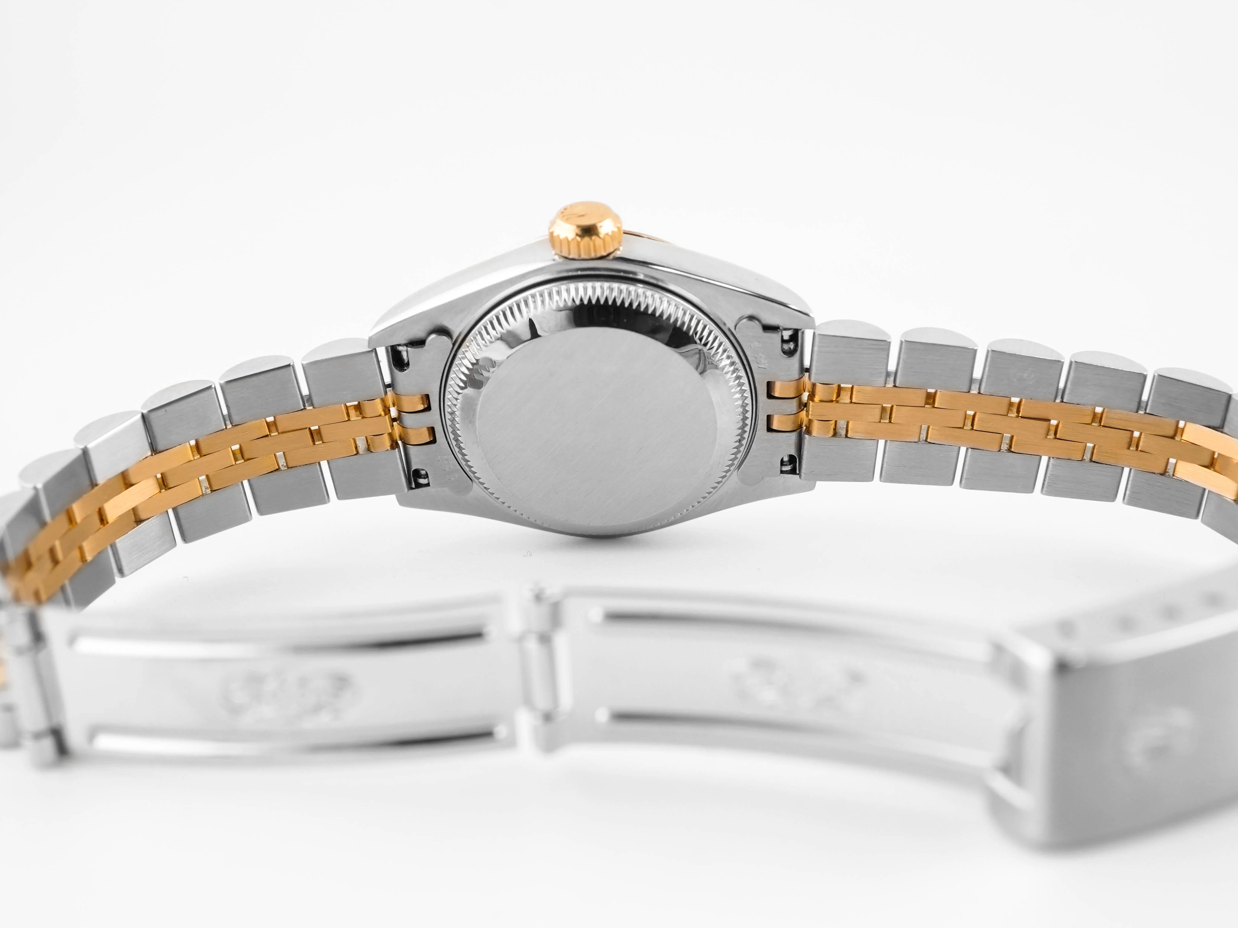 Rolex 69173 Lady-Datejust 26 mm Champagne Index Dial Jubilee Bracelet Complete Set 1994 - Image 10