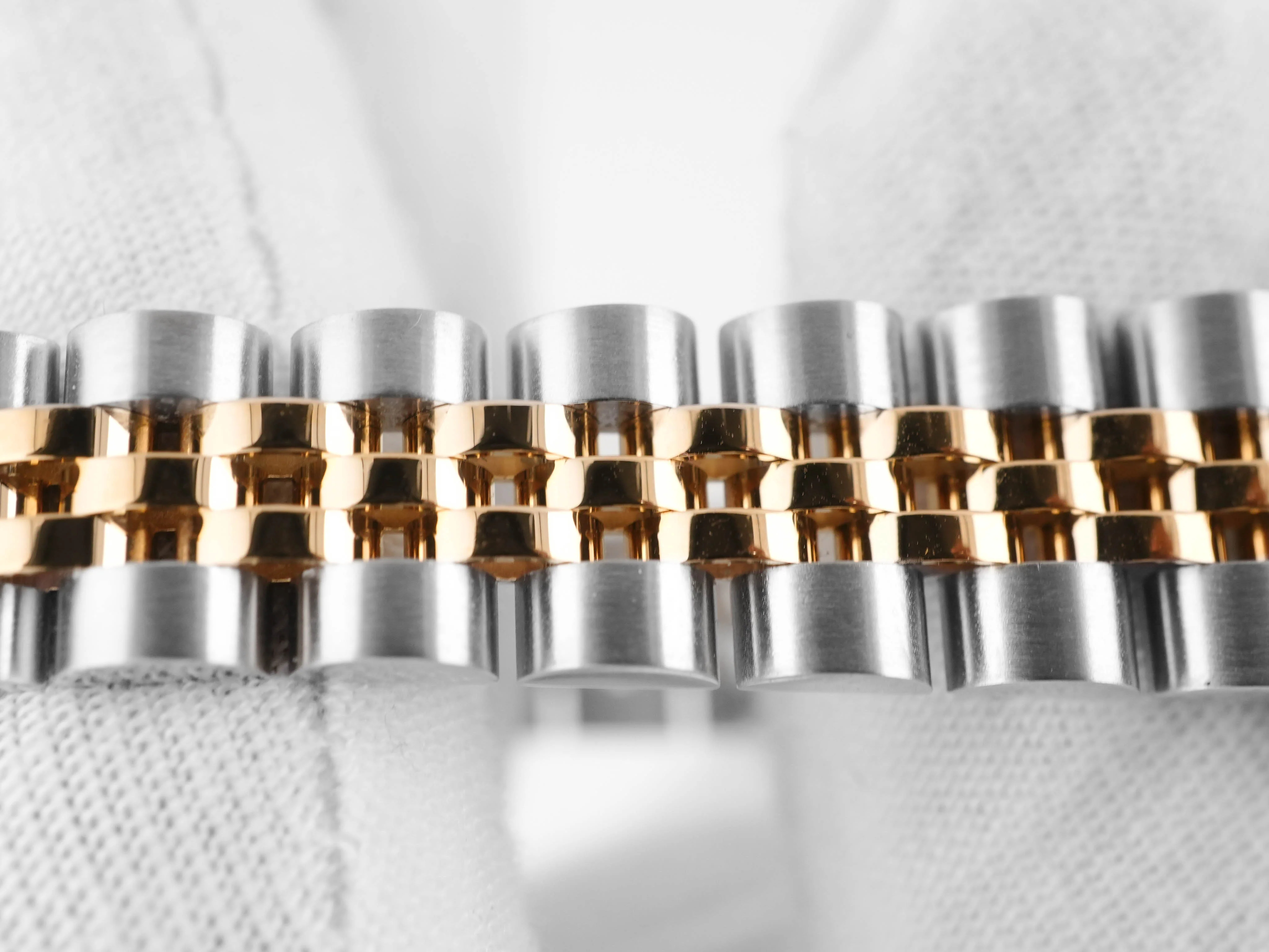 Rolex 69173 Lady-Datejust 26 mm Champagne Index Dial Jubilee Bracelet Complete Set 1994 - Image 7