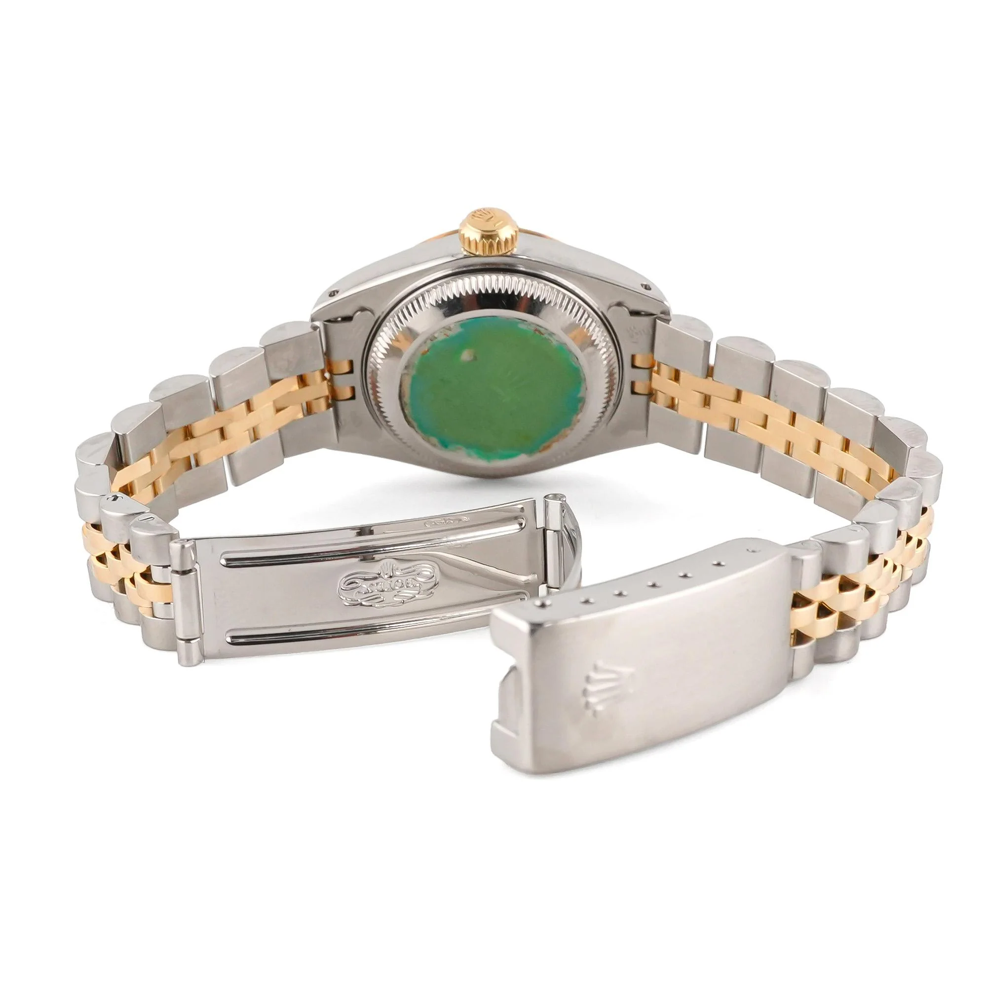 Rolex 179174 Lady-Datejust 26 mm Silver Jubilee Diamond Dial Jubilee Bracelet Box and CPO Card - Image 4
